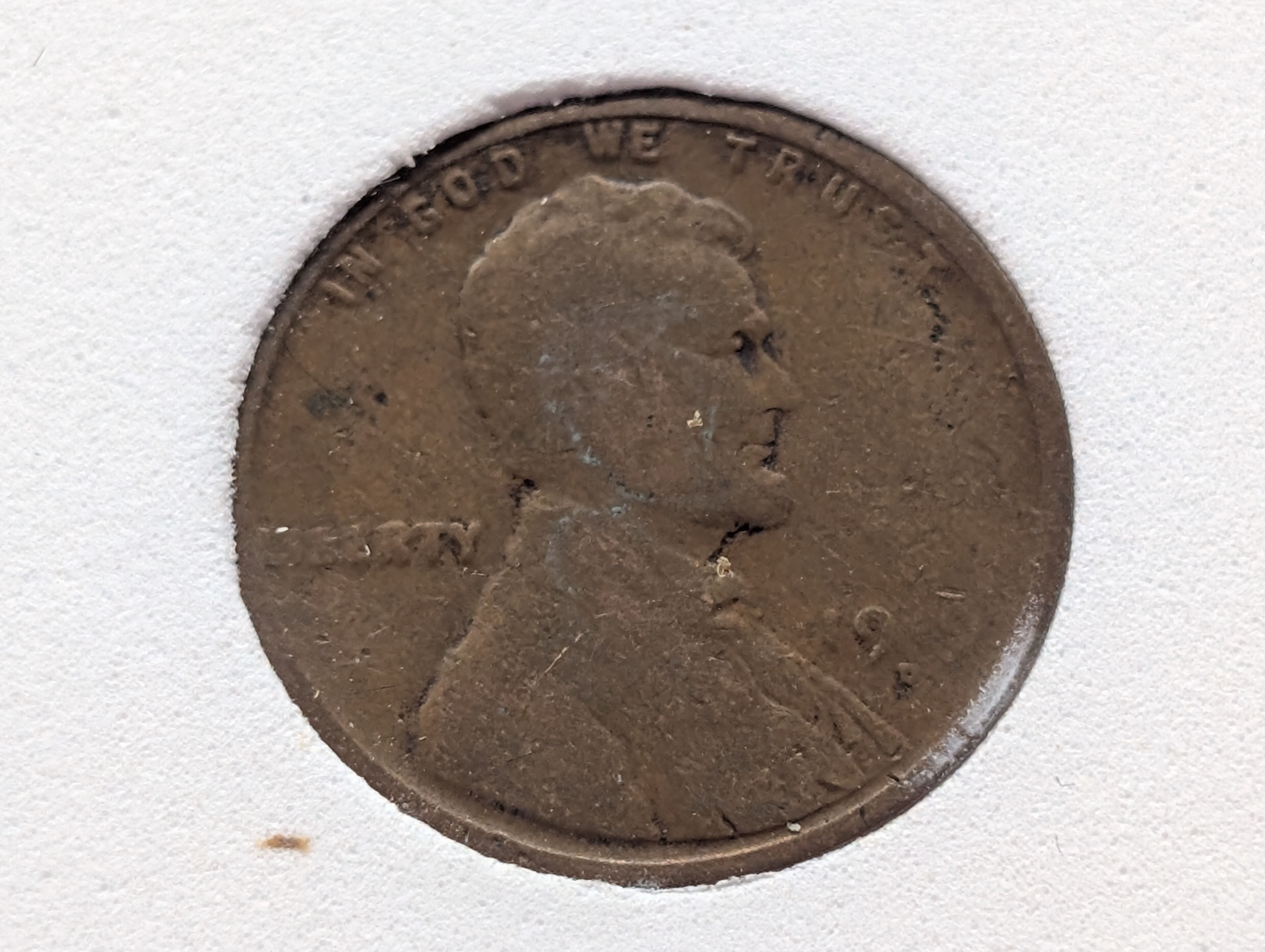 1919-D Lincoln Wheat Cent - IGS Grading Cert. G-4