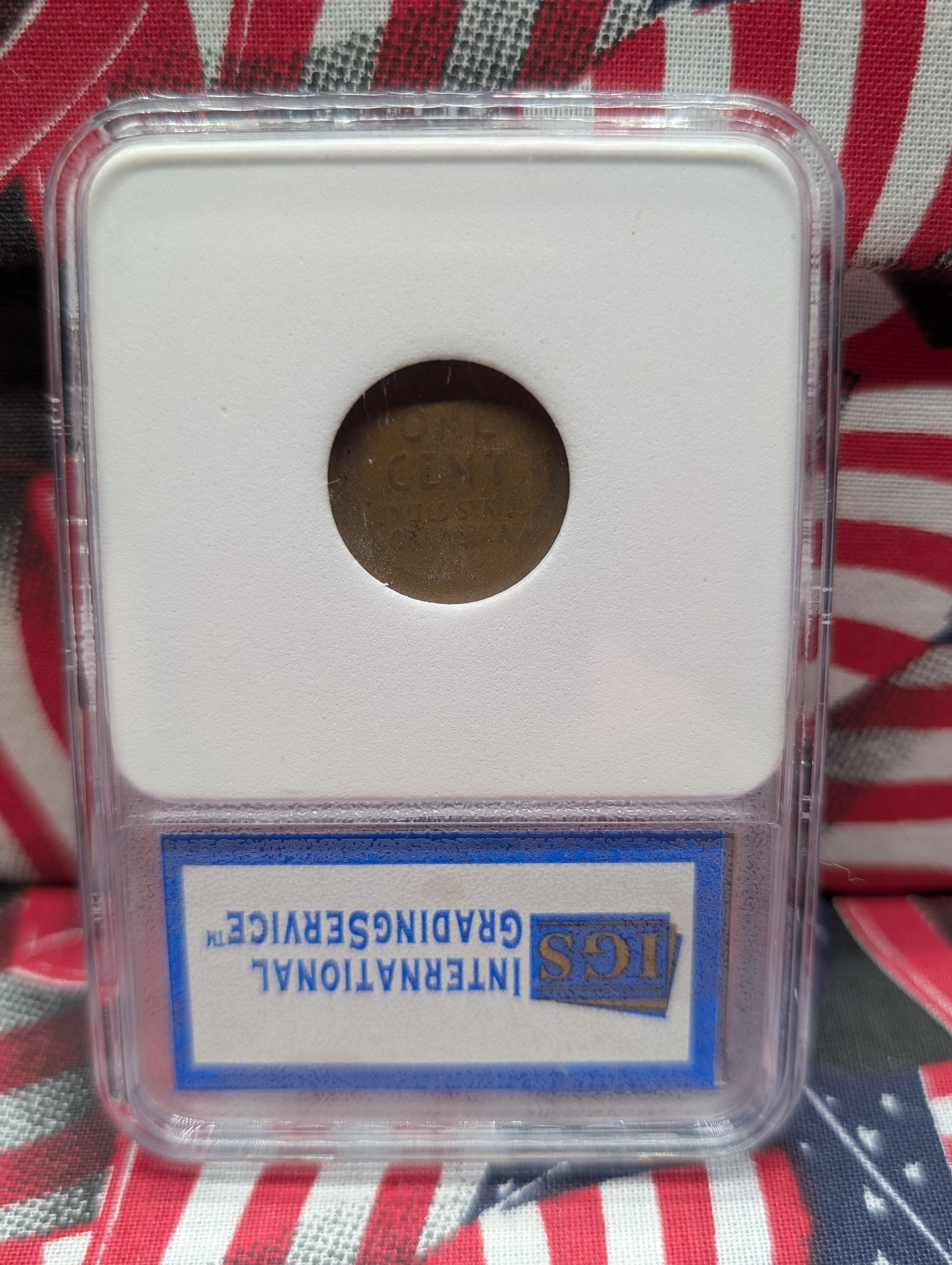 1919-D Lincoln Wheat Cent - IGS Grading Cert. G-4