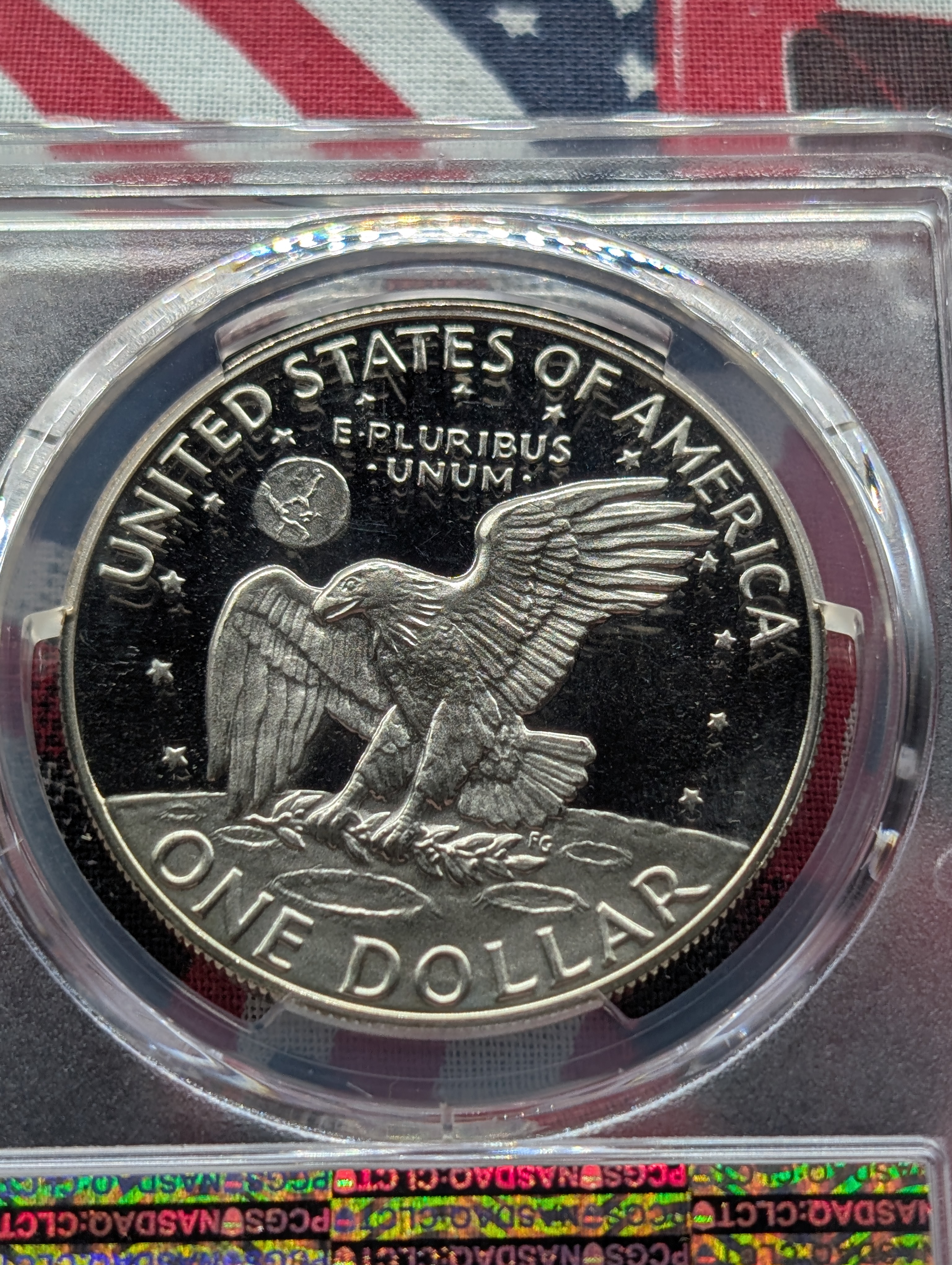 1974-S PROOF Eisenhower Silver Dollar - PCGS PR69 DCAM