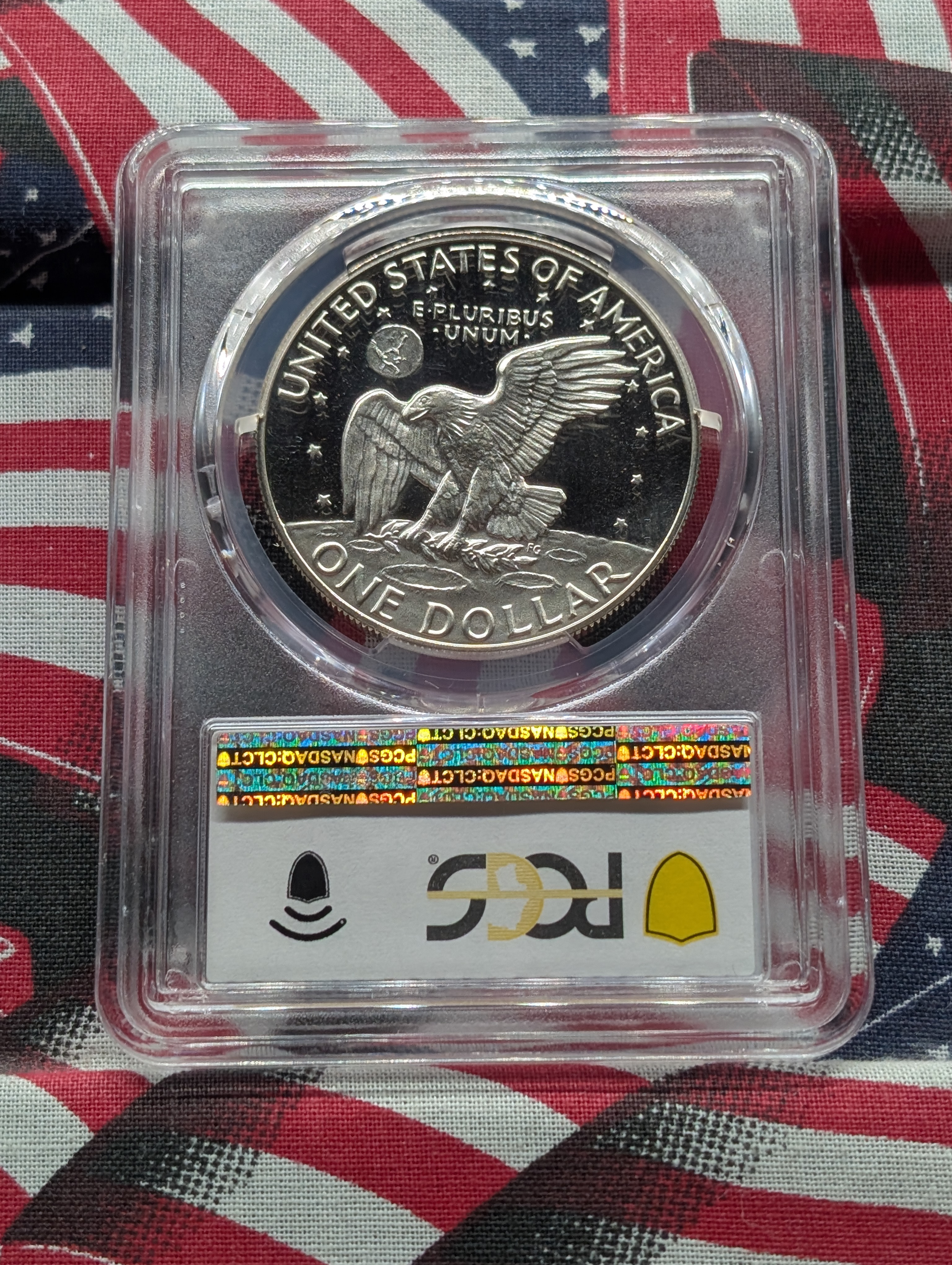 1974-S PROOF Eisenhower Silver Dollar - PCGS PR69 DCAM
