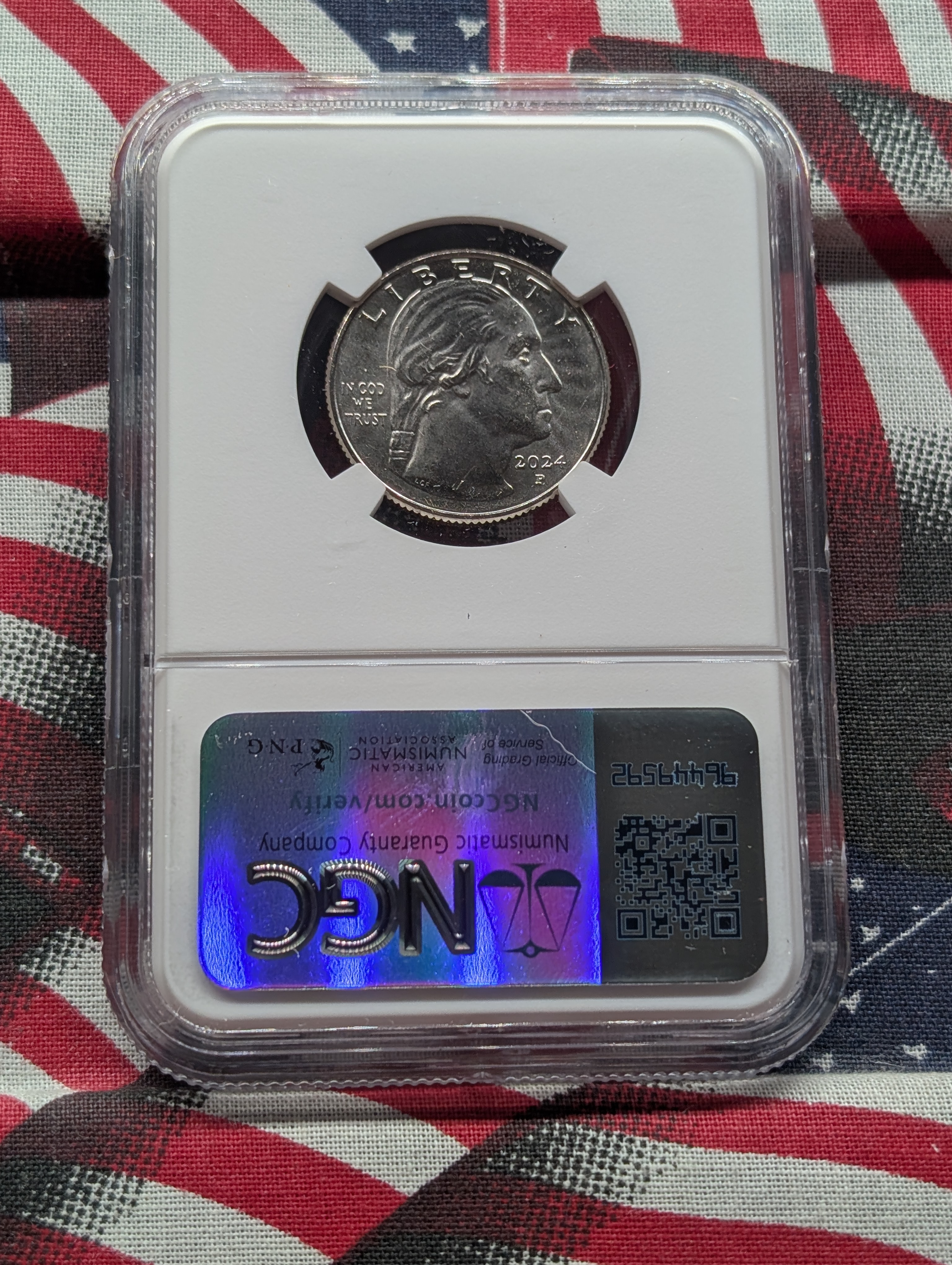 2024-P Rev. Dr. Pauli Murray Quarter - NGC MS67 - Early Release - From a 20-Coin Unc. Set