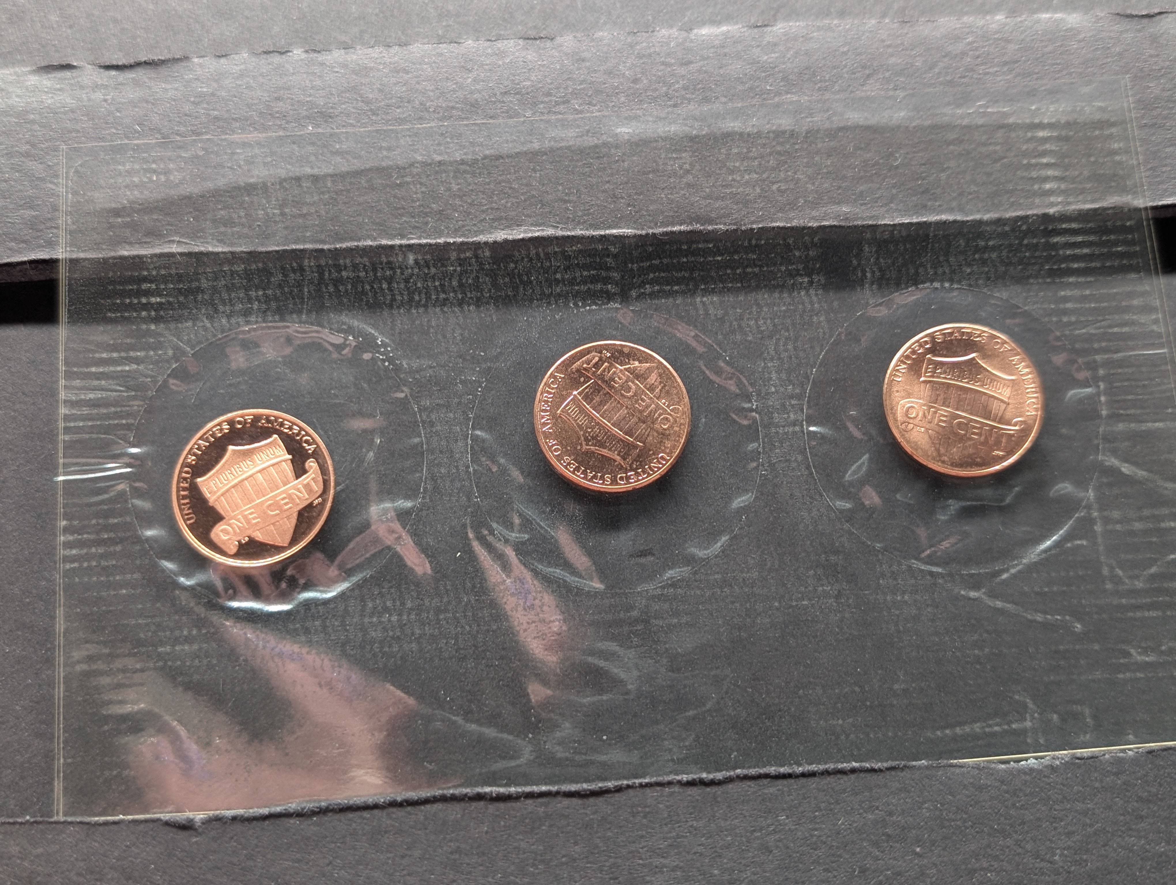 2021-P,D and S Lincoln Cents in Envelope