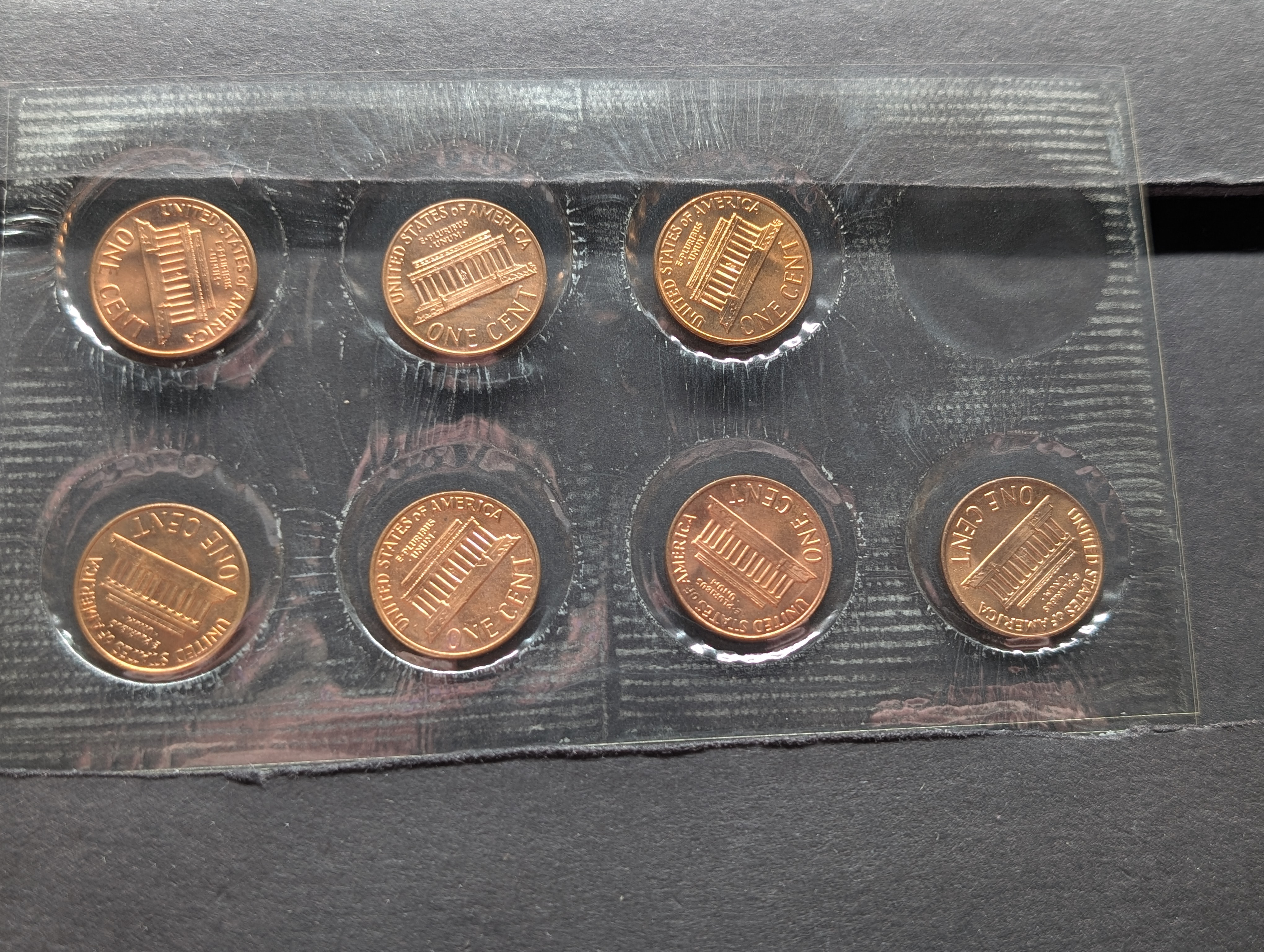 1968-S, 1967-S, 1970-S, 1971-S, 1972-S, 1973-S and 1974-S Lincoln Cents