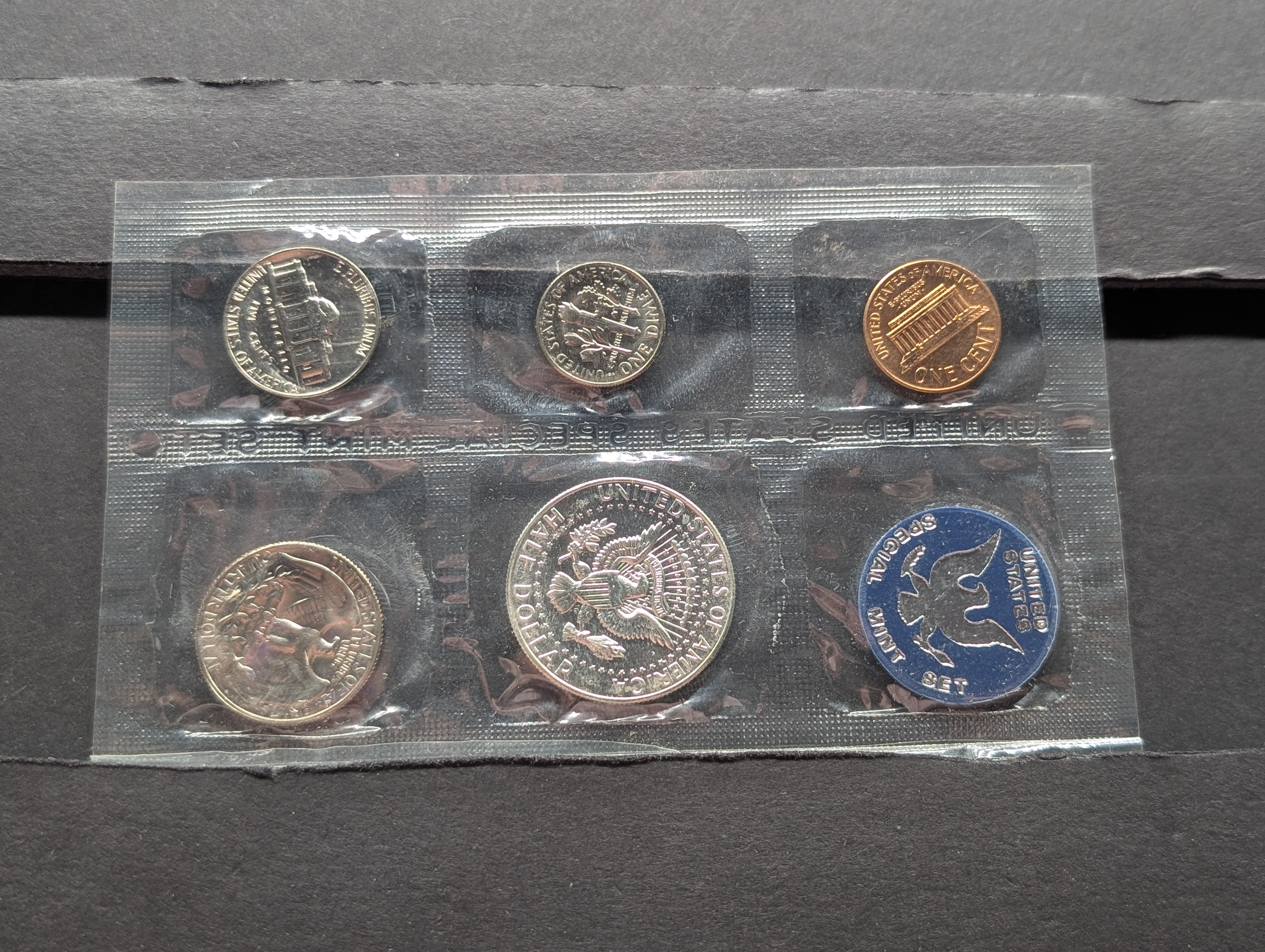 1965 Special Mint Set, 40% Silver Kennedy Half Dollar