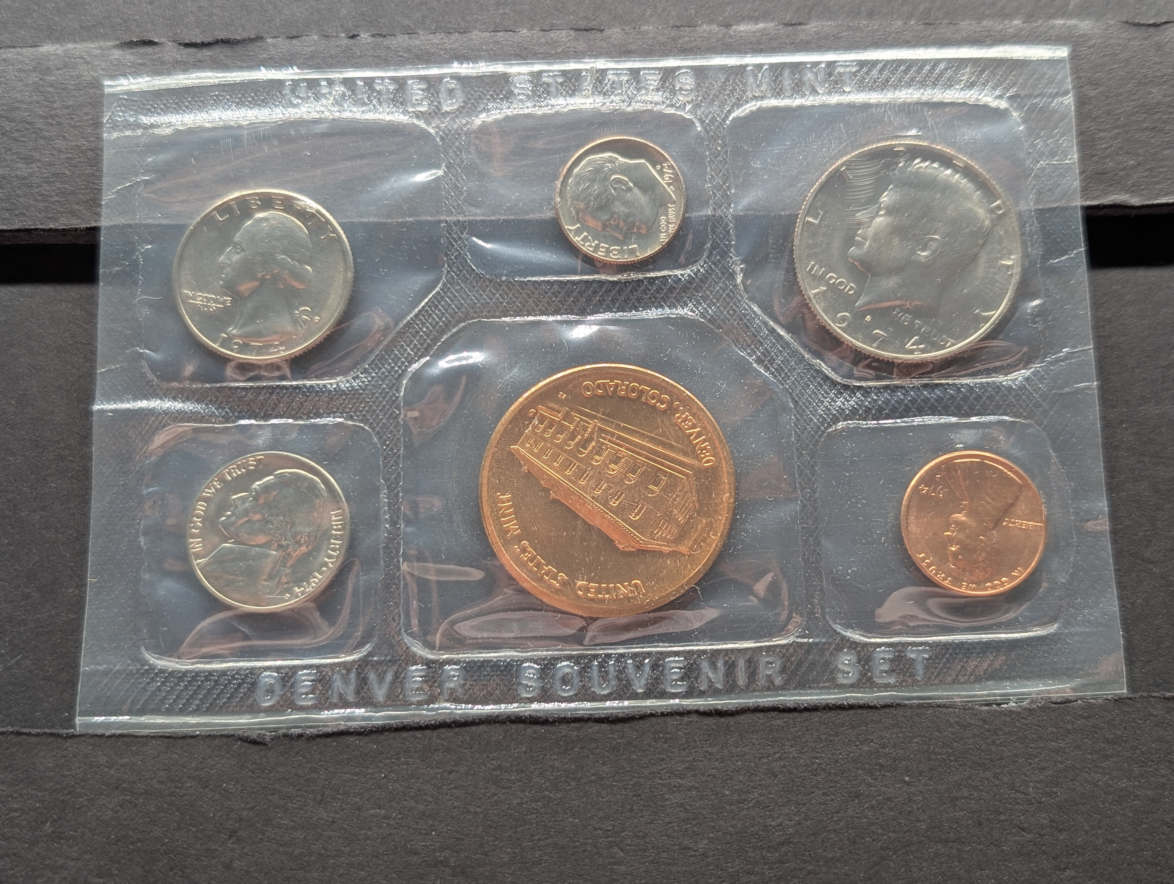 1974 Denver Mint Souvenir Set