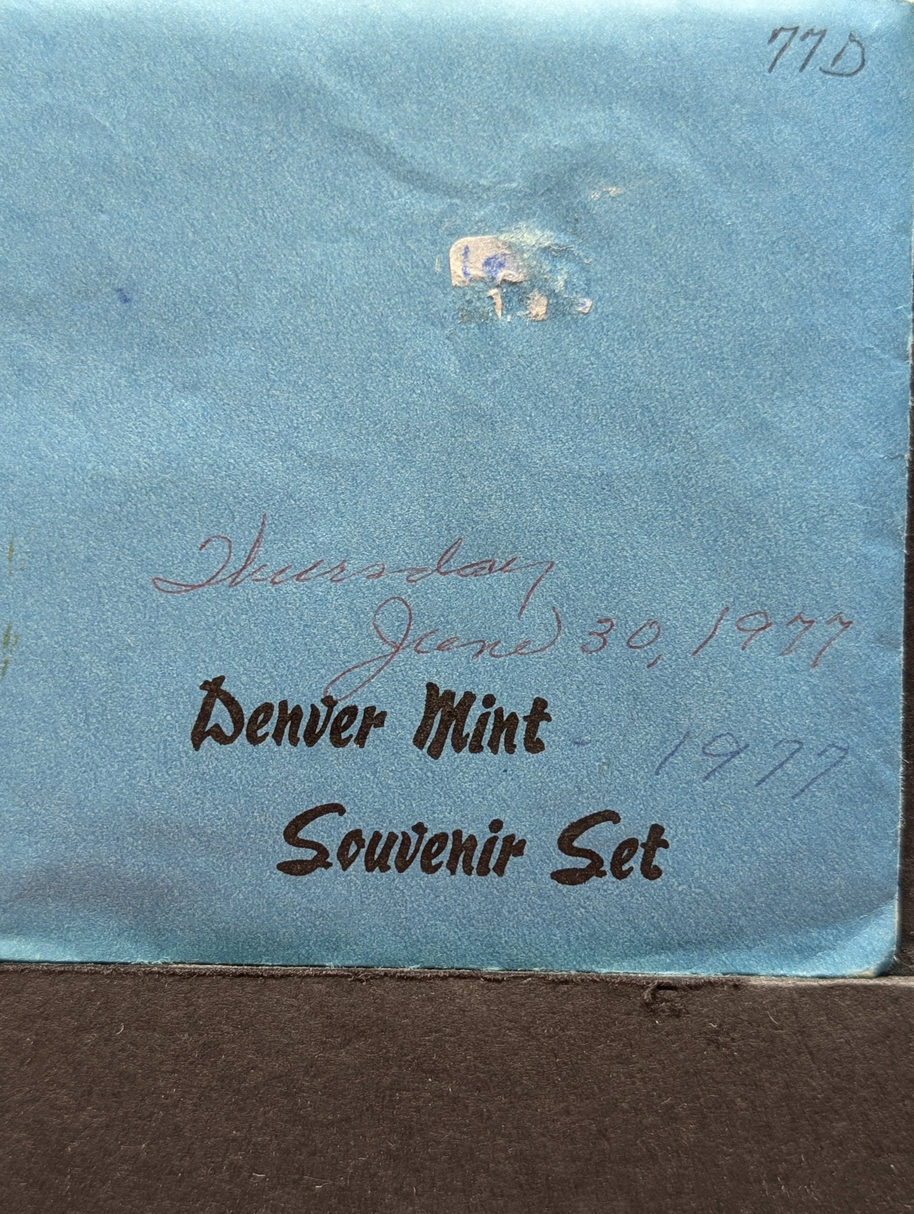 1977 Denver Mint Souvenir Set