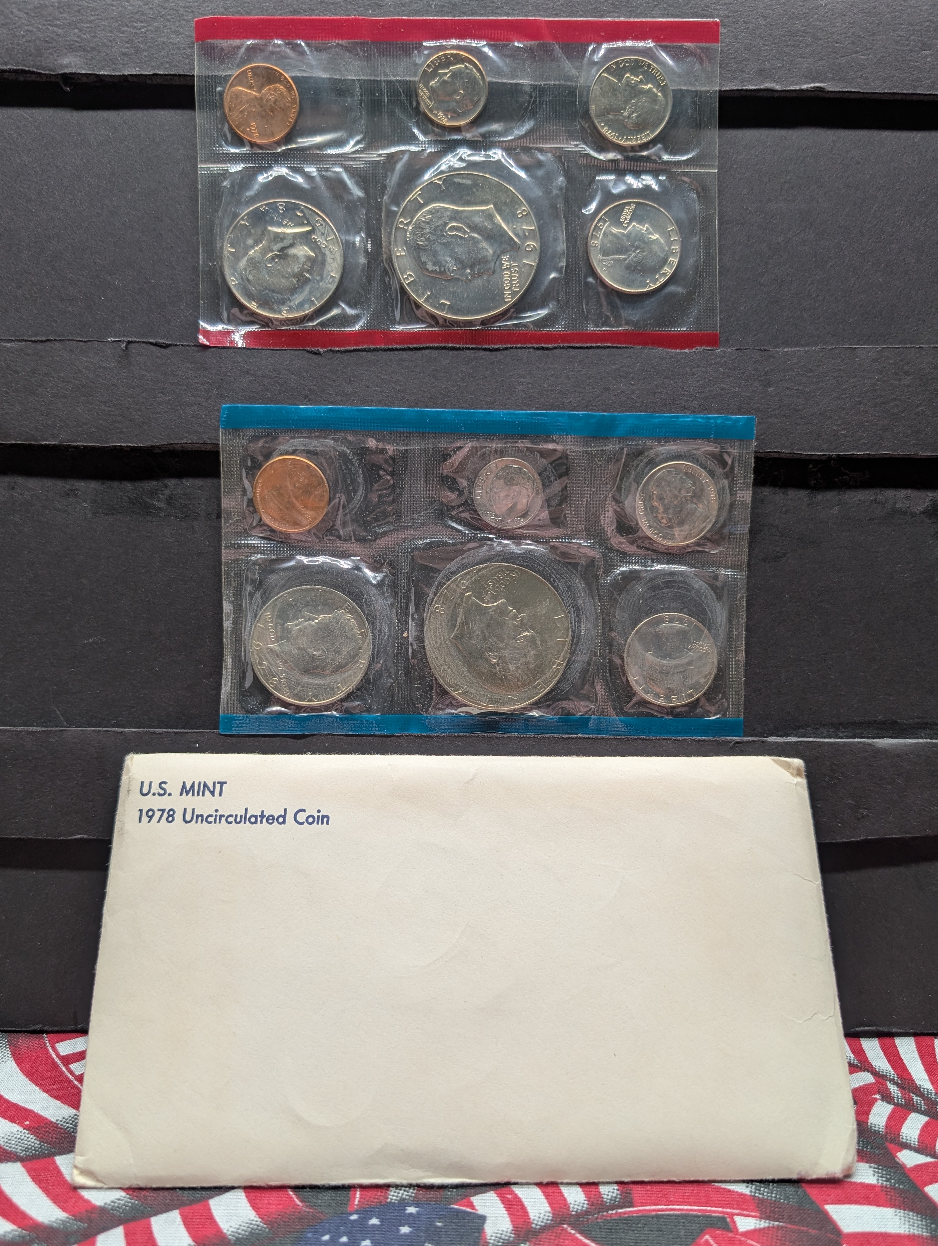 1978-P&D Unc. Mint Set with Eisenhower Dollar