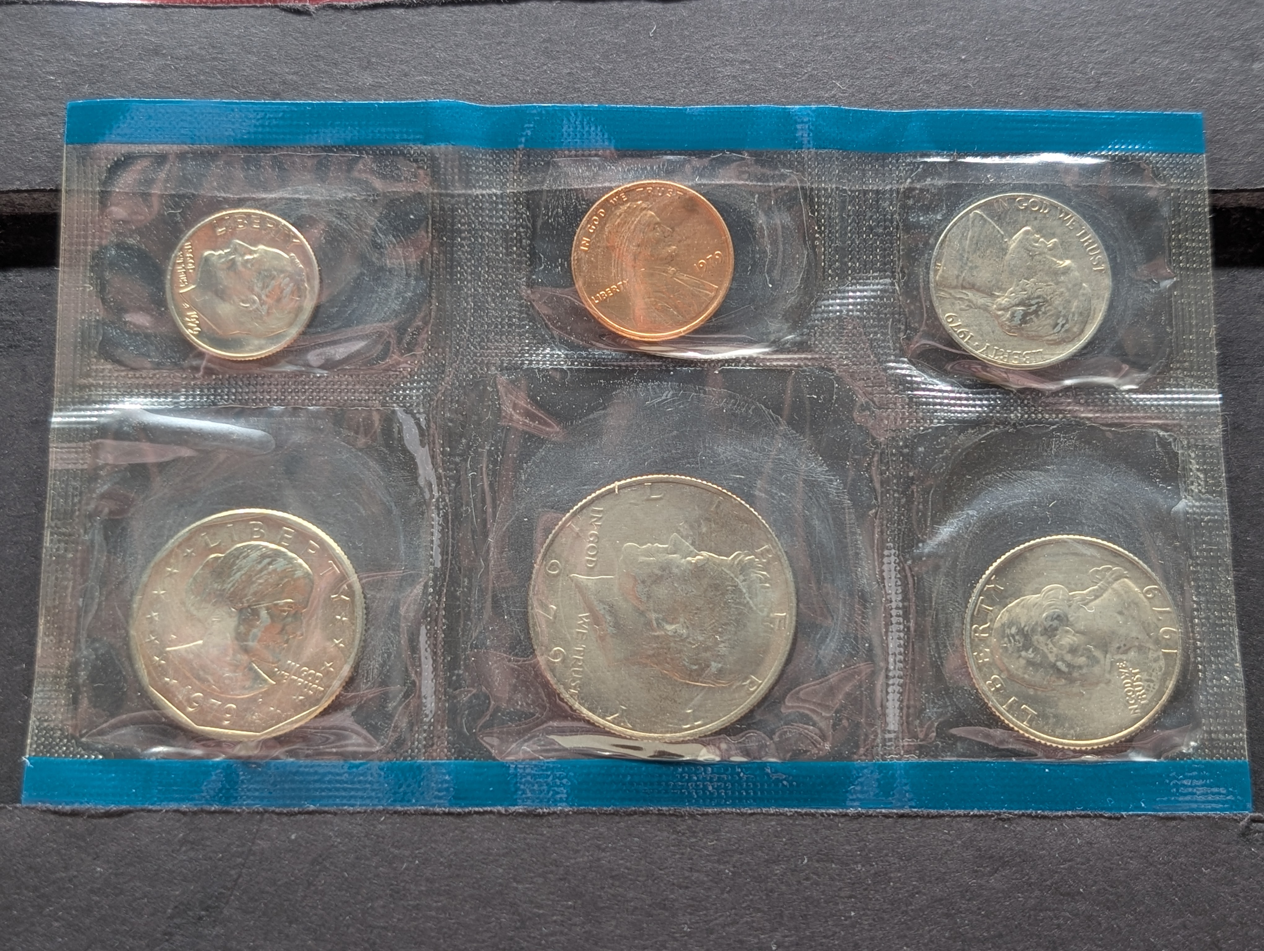 1979-P&D Unc. U.S. Mint Set with Susan B. Anthony Dollar