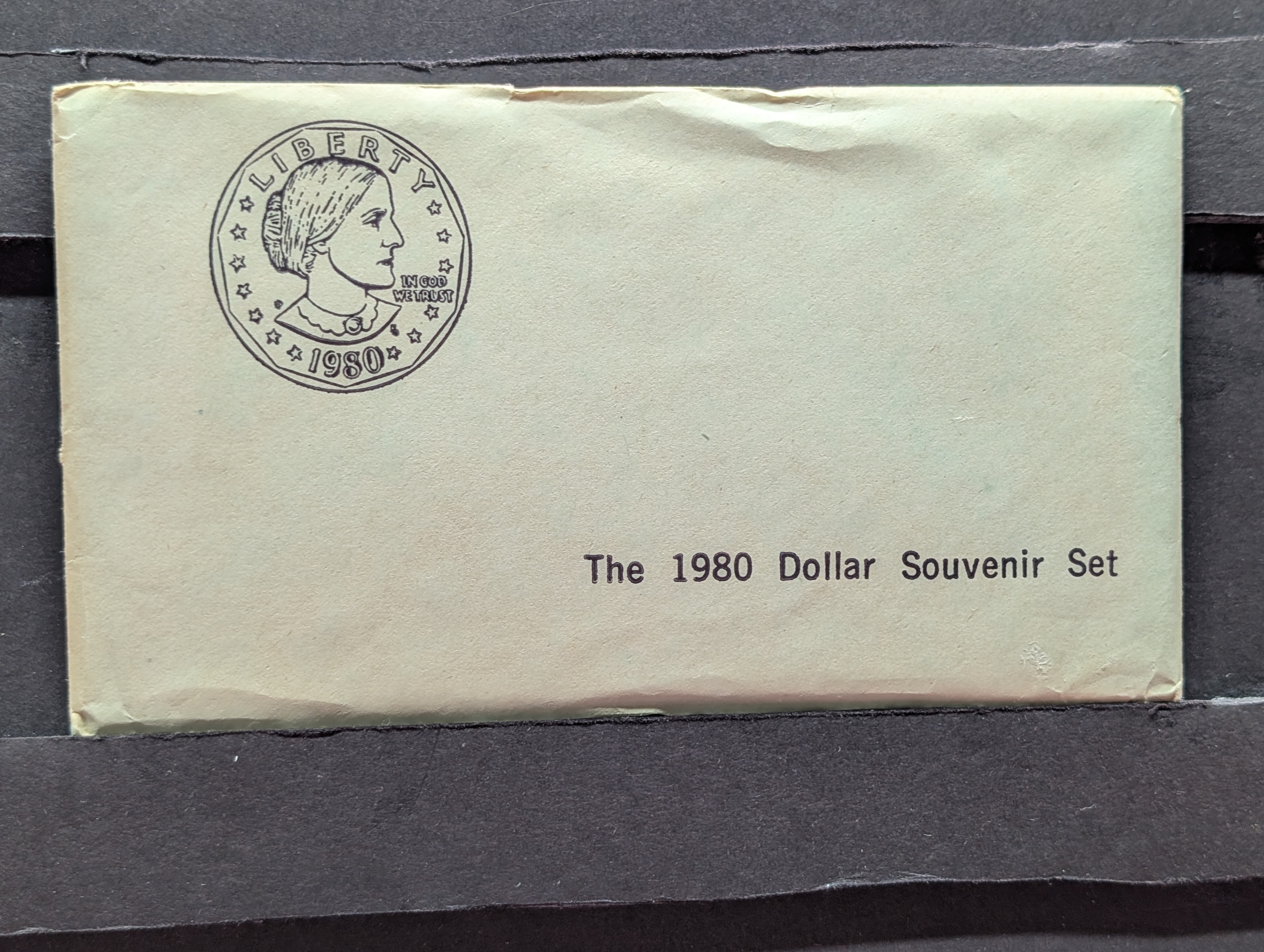 Unopened 1980-P,D and S Susan B. Anthony Dollars