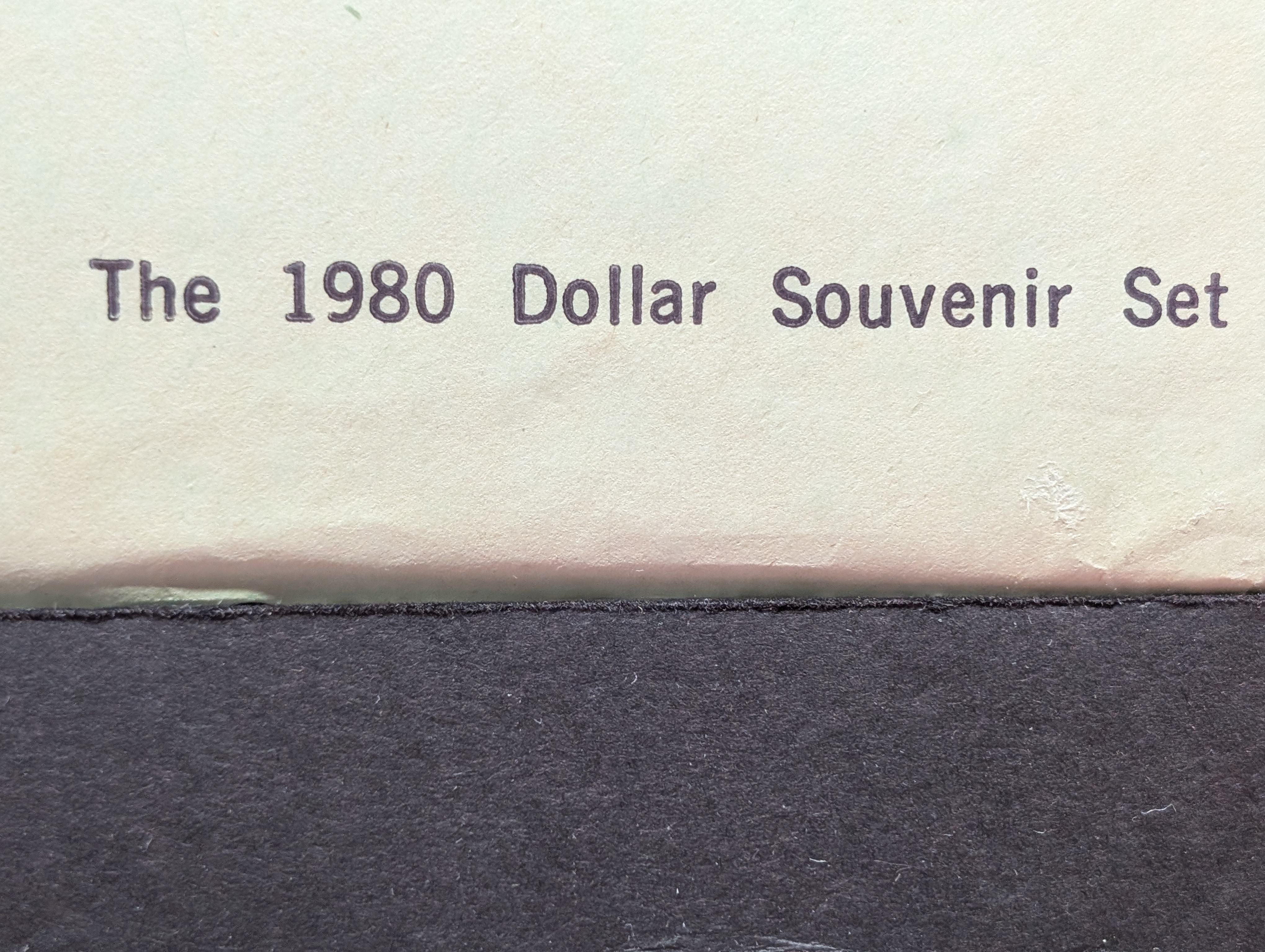 Unopened 1980-P,D and S Susan B. Anthony Dollars