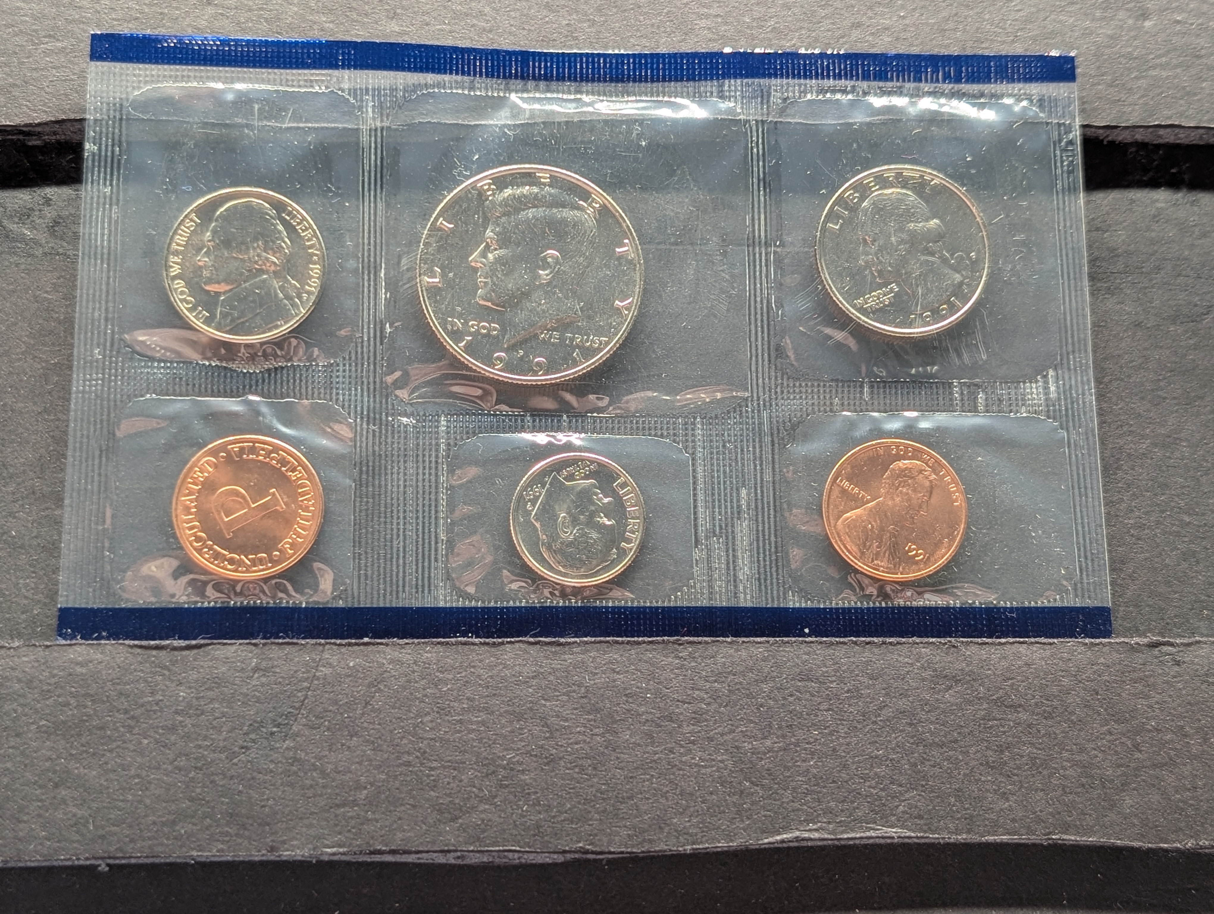 1991-P&D Unc. U.S. Mint Set in OGP w/ COA