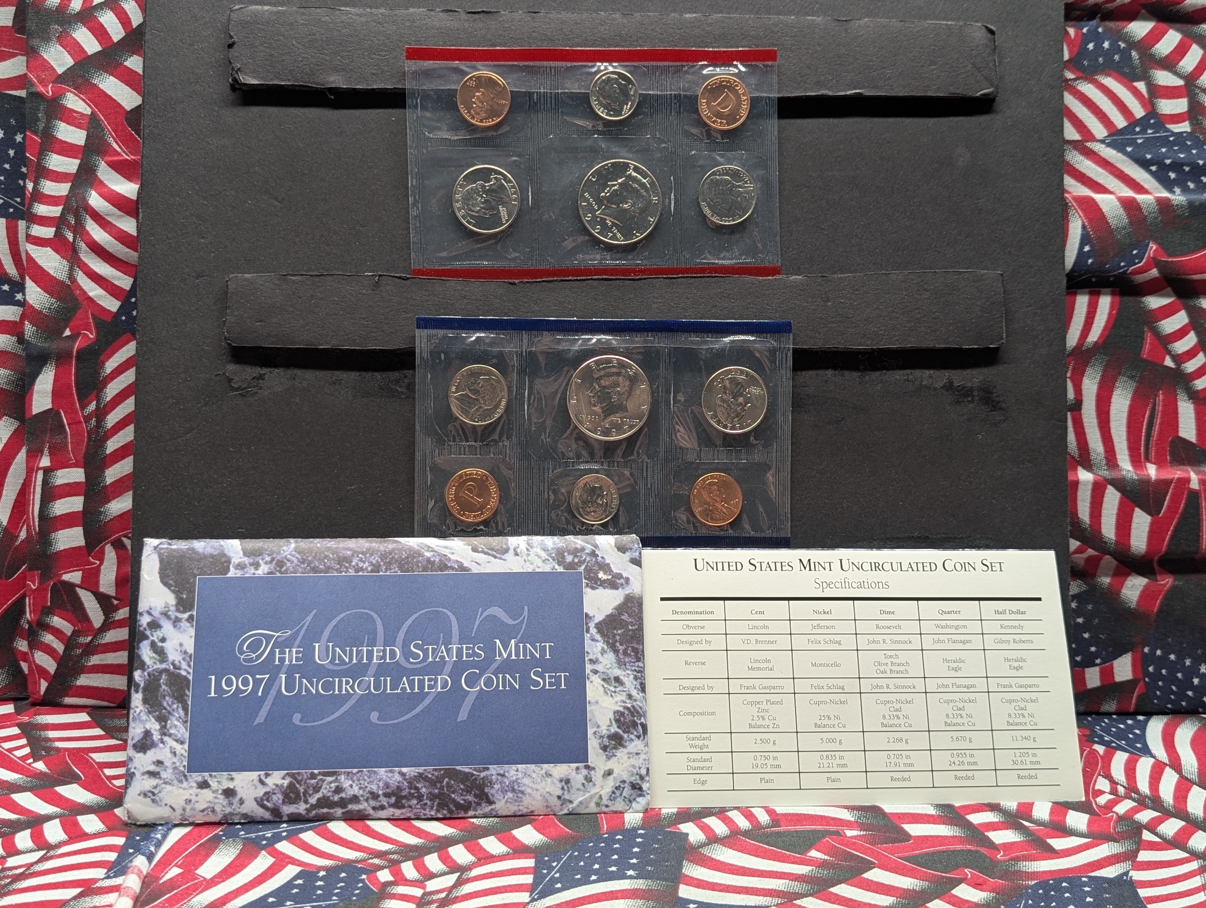 1997-P&D Unc. U.S. Mint Set in OGP w/ COA