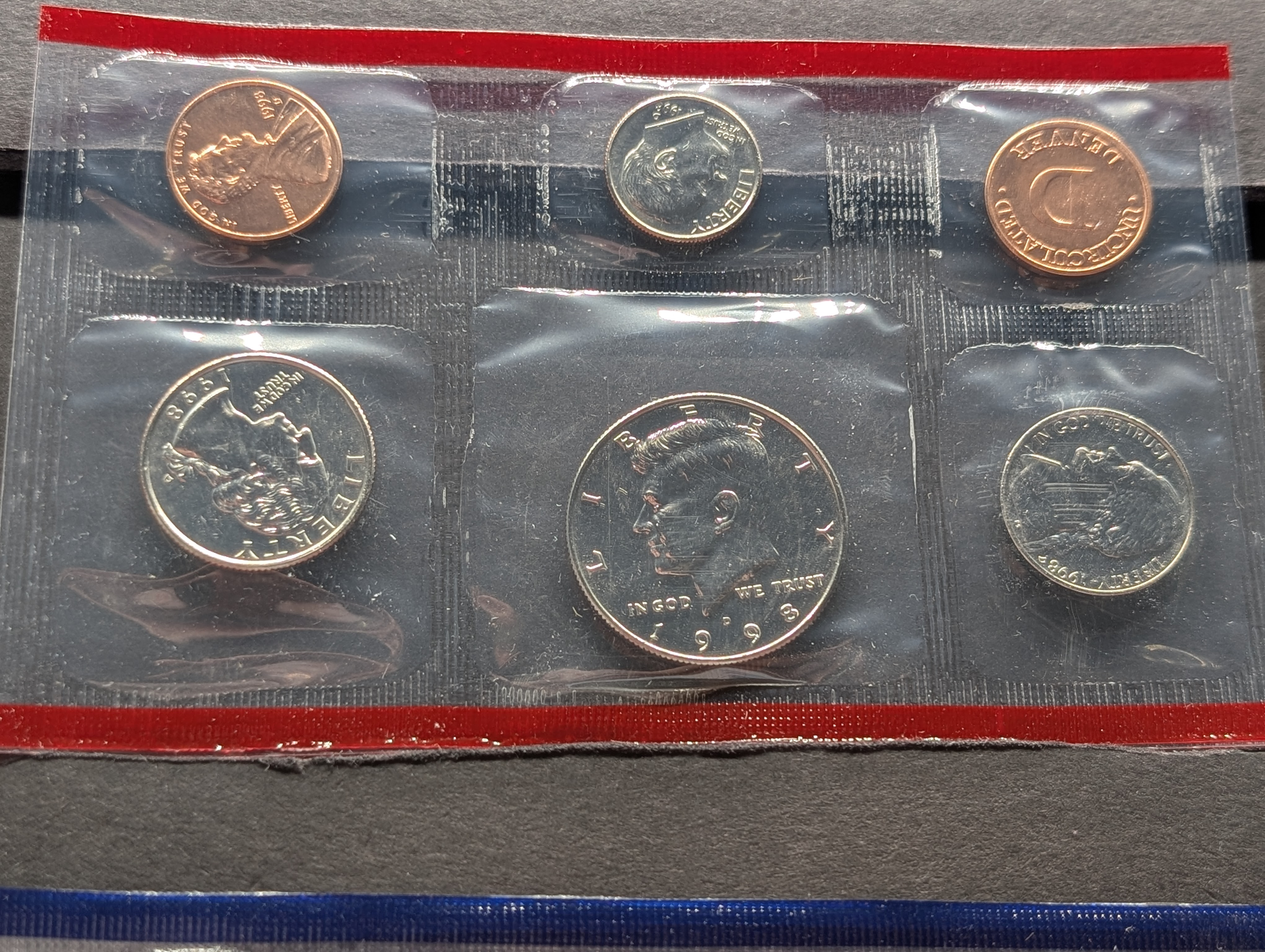 1998-P&D Unc. U.S. Mint Set in OGP w/ COA