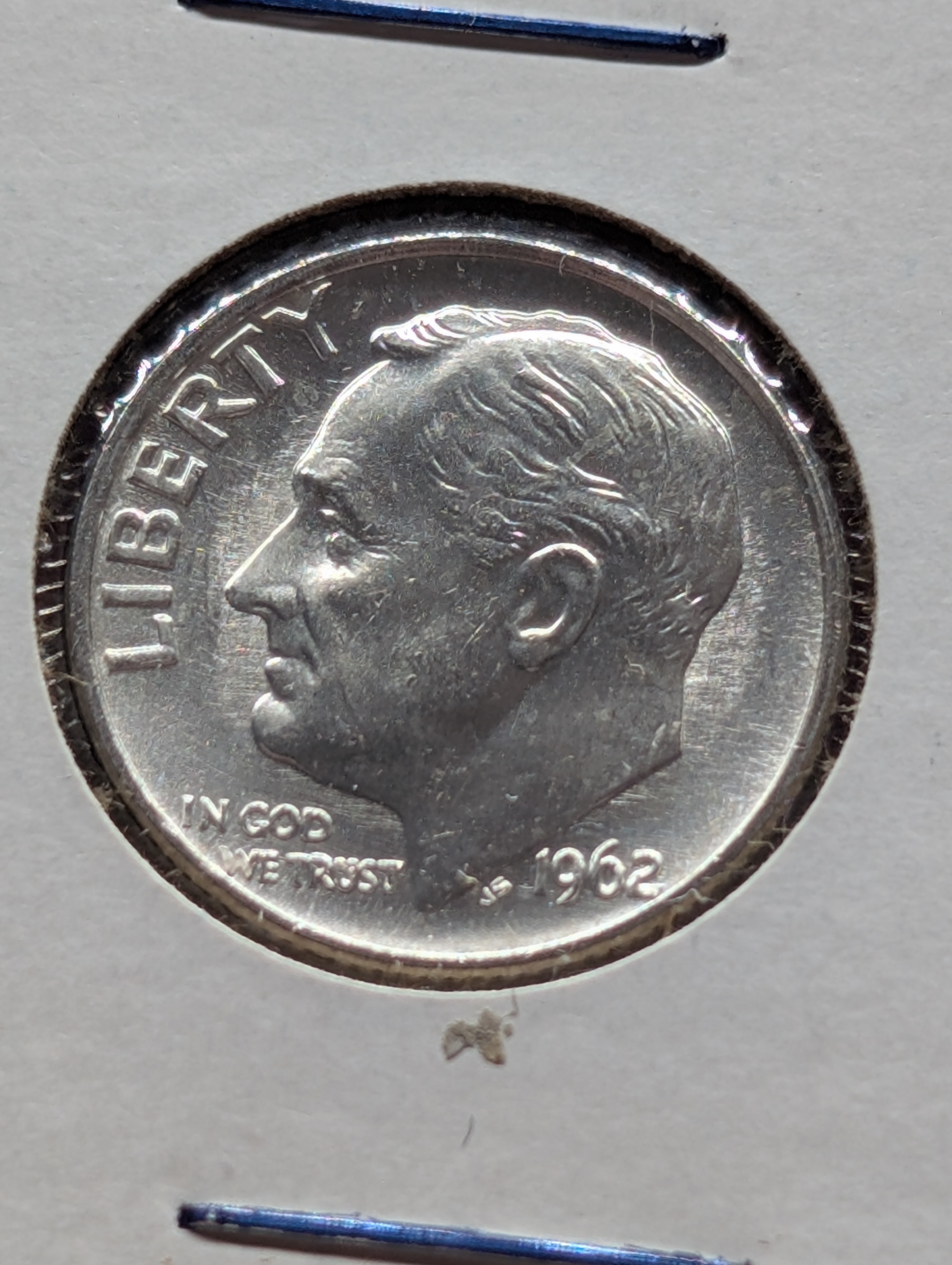 1962-P Roosevelt Dime, 90% Silver
