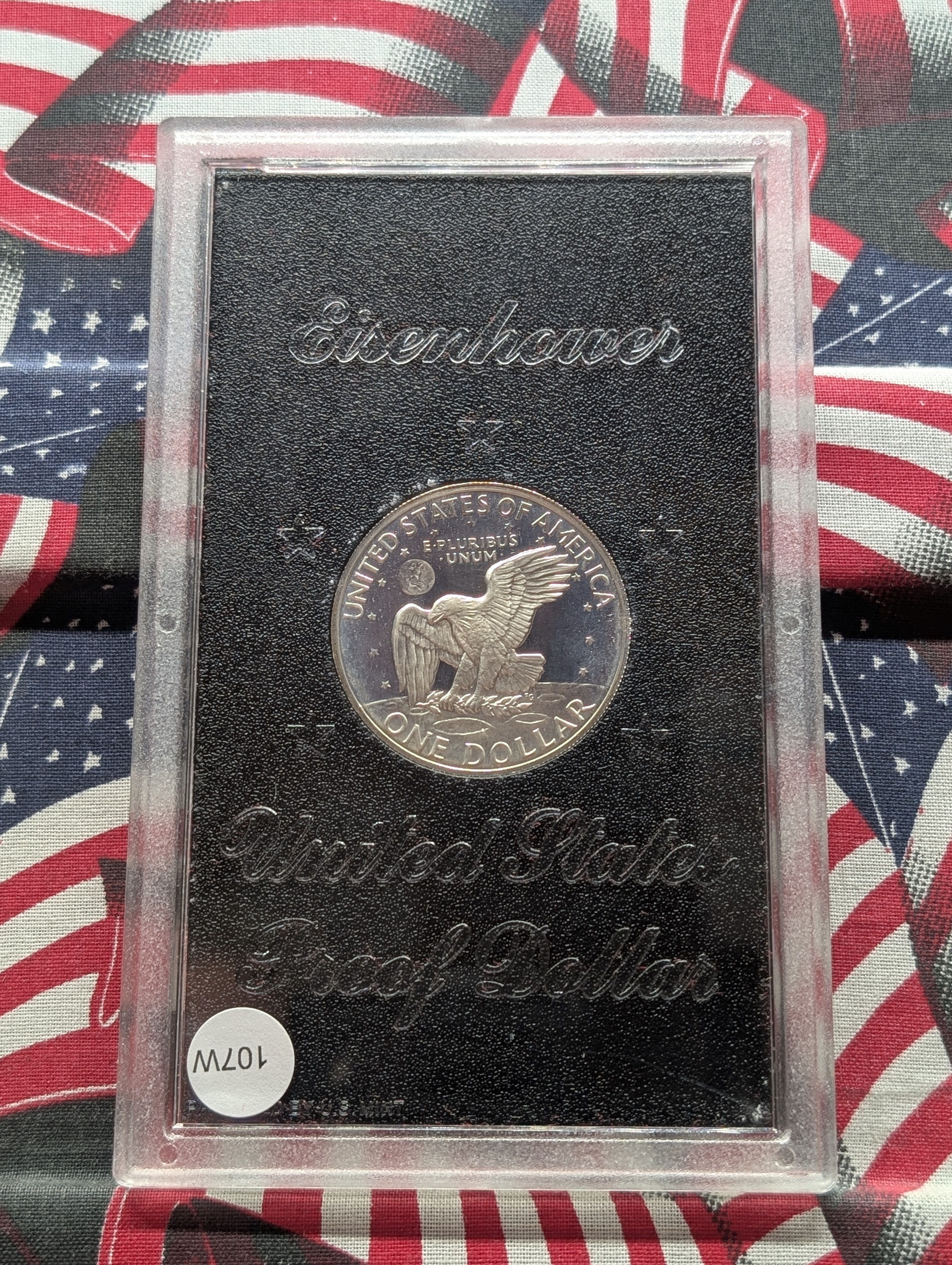 1971-S Eisenhower One Dollar, Uncirculated In Case, 40% Silver, No Box