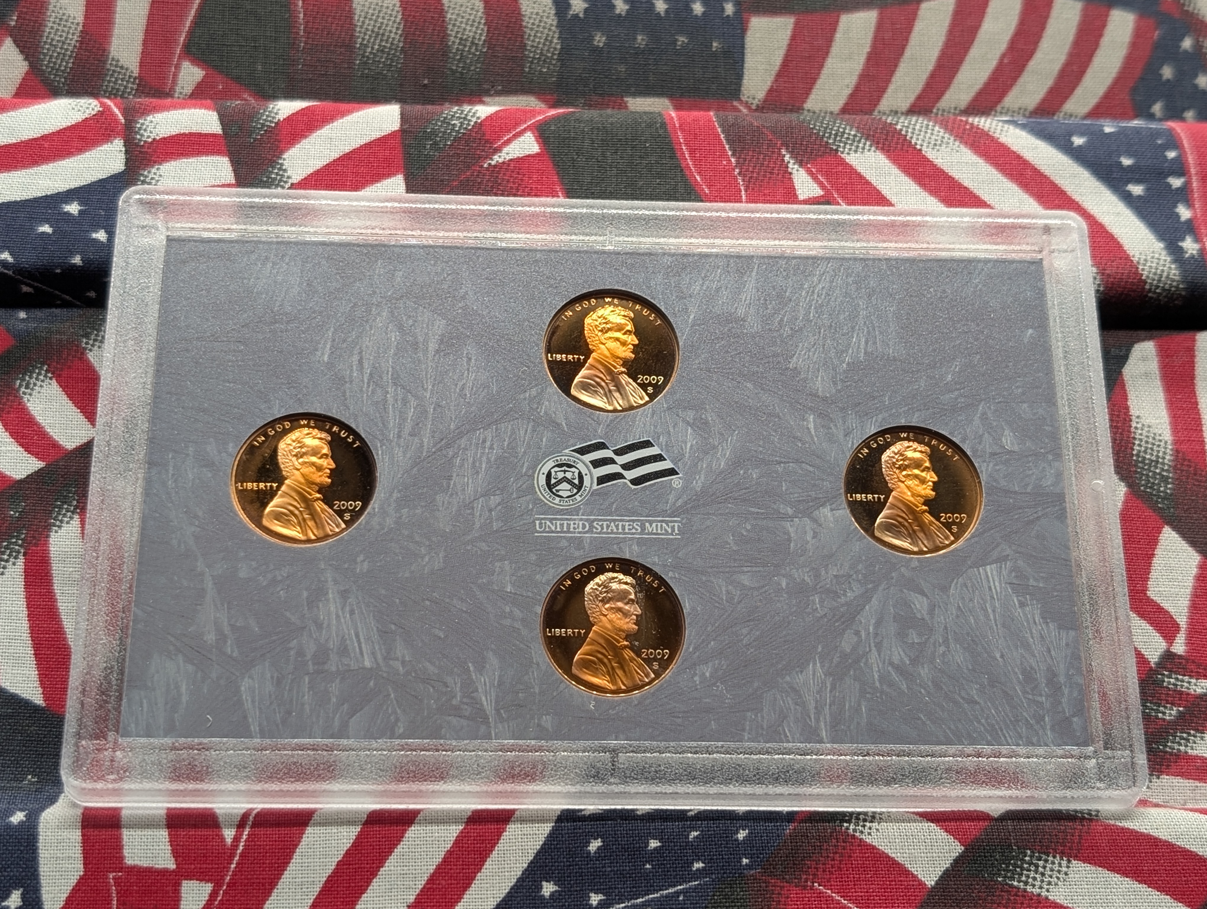 2009-S U.S. Mint Proof Set In OGP With COA, with Territorial Quarters, Presidential Dollars, 3 Sisters Sac. Dollar and Bicentennial Lincoln