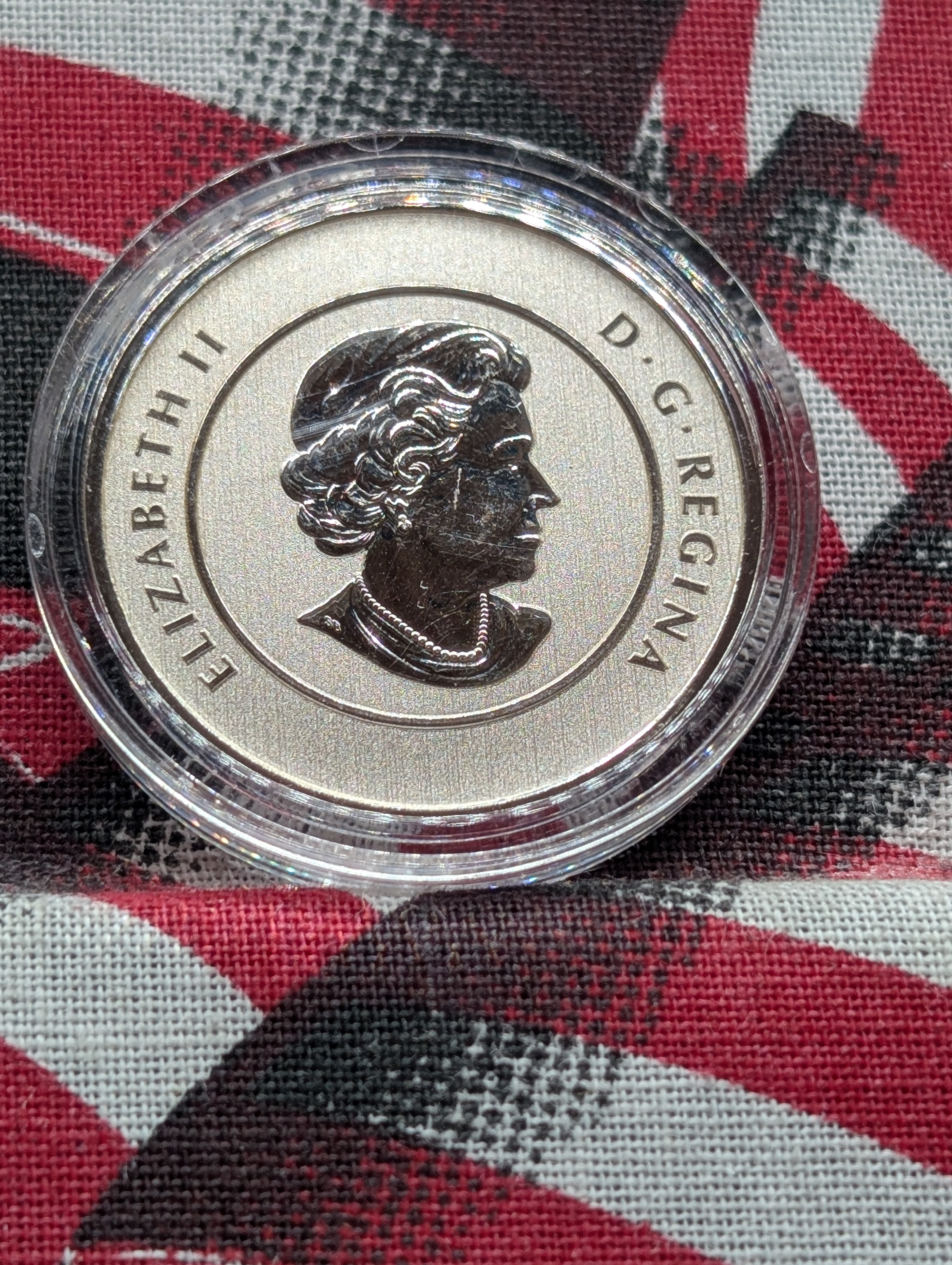 2013 Canada Twenty Dollars Silver Coin In Original Packaging, Wolf Design, 99.99% Silver, 7.96g