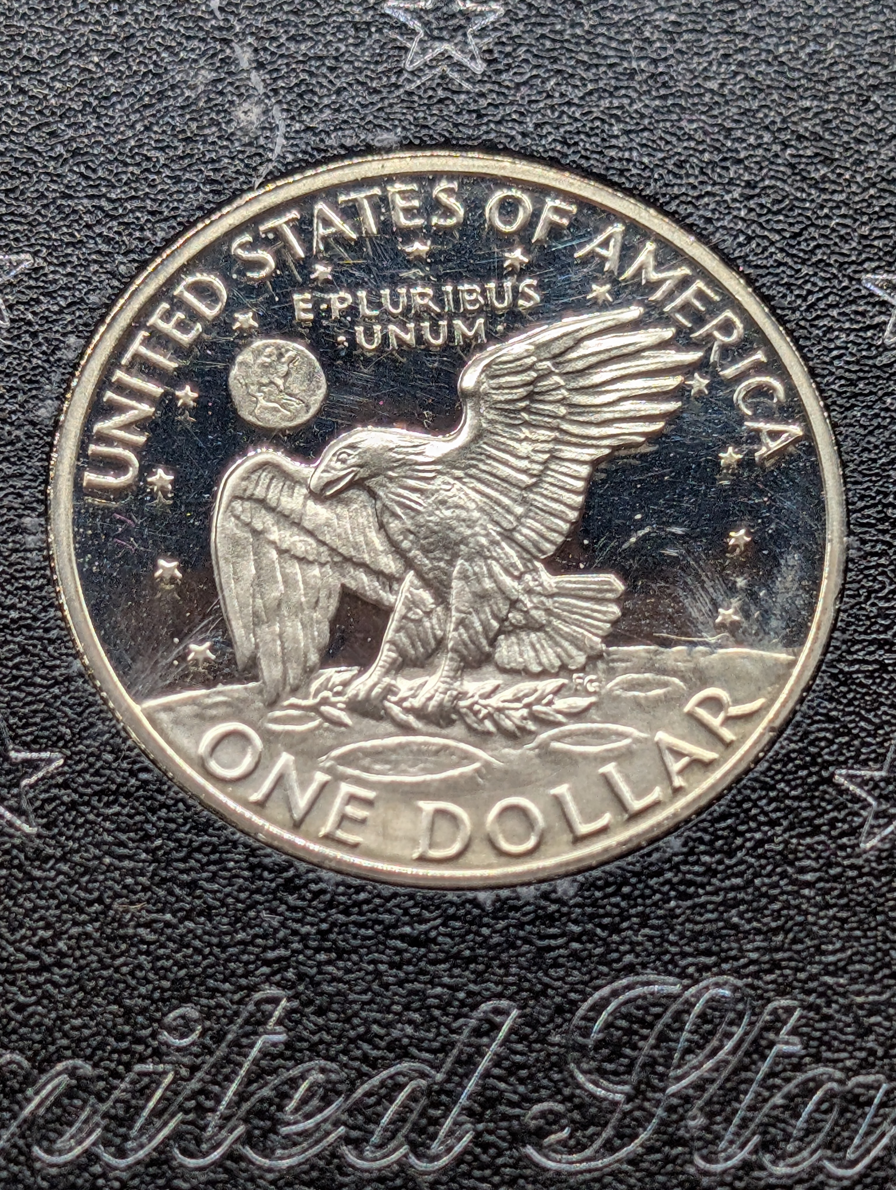 1971-S Eisenhower One Dollar, Uncirculated In Case, 40% Silver, No Box