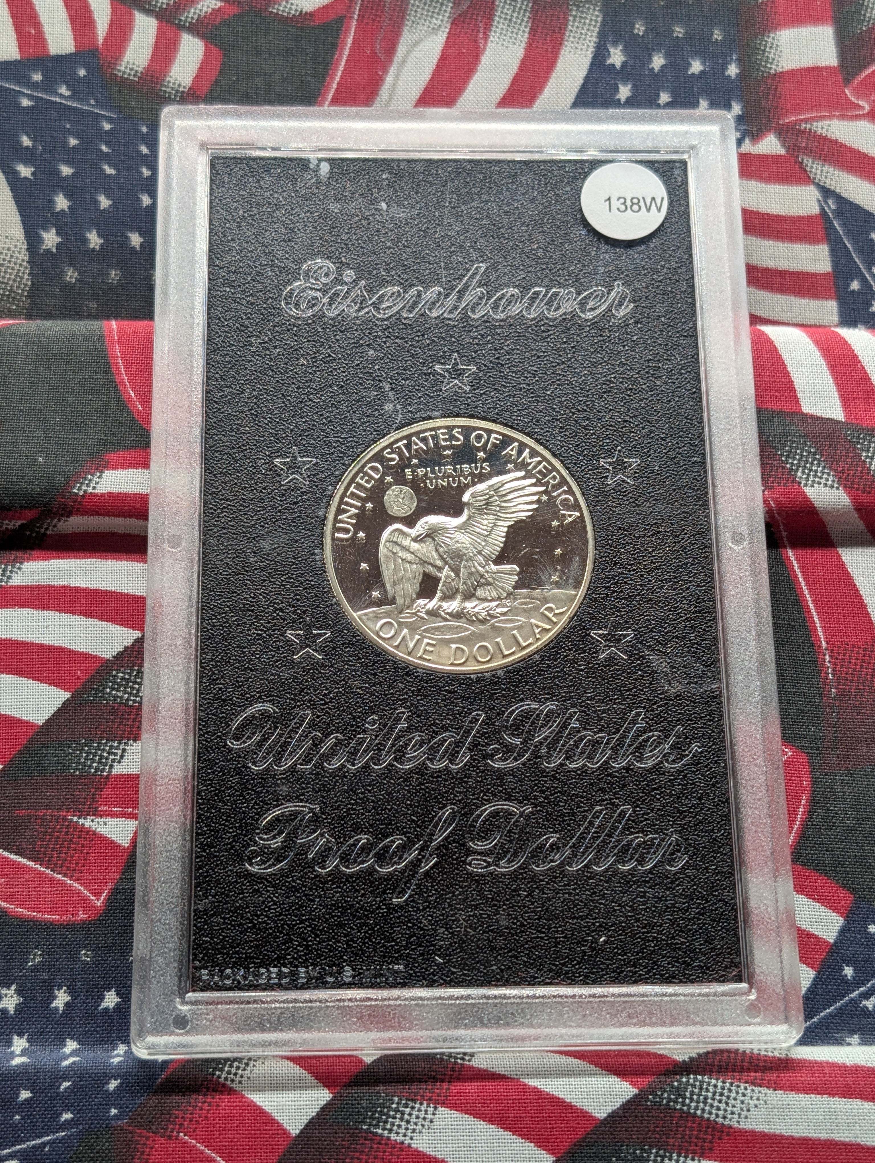 1971-S Eisenhower One Dollar, Uncirculated In Case, 40% Silver, No Box