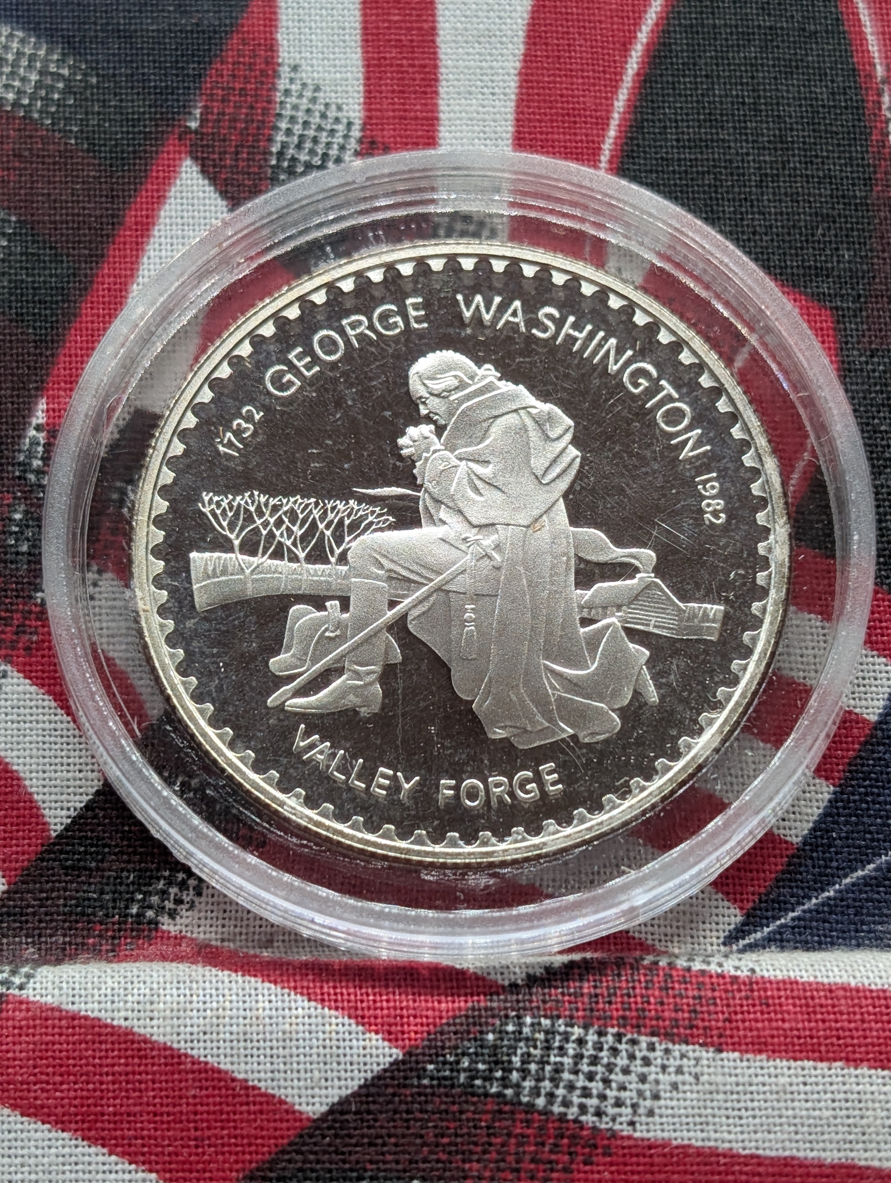 1982 Kingdom Of Lesotho 10 Maloti, 31.1 Grams 50% Silver