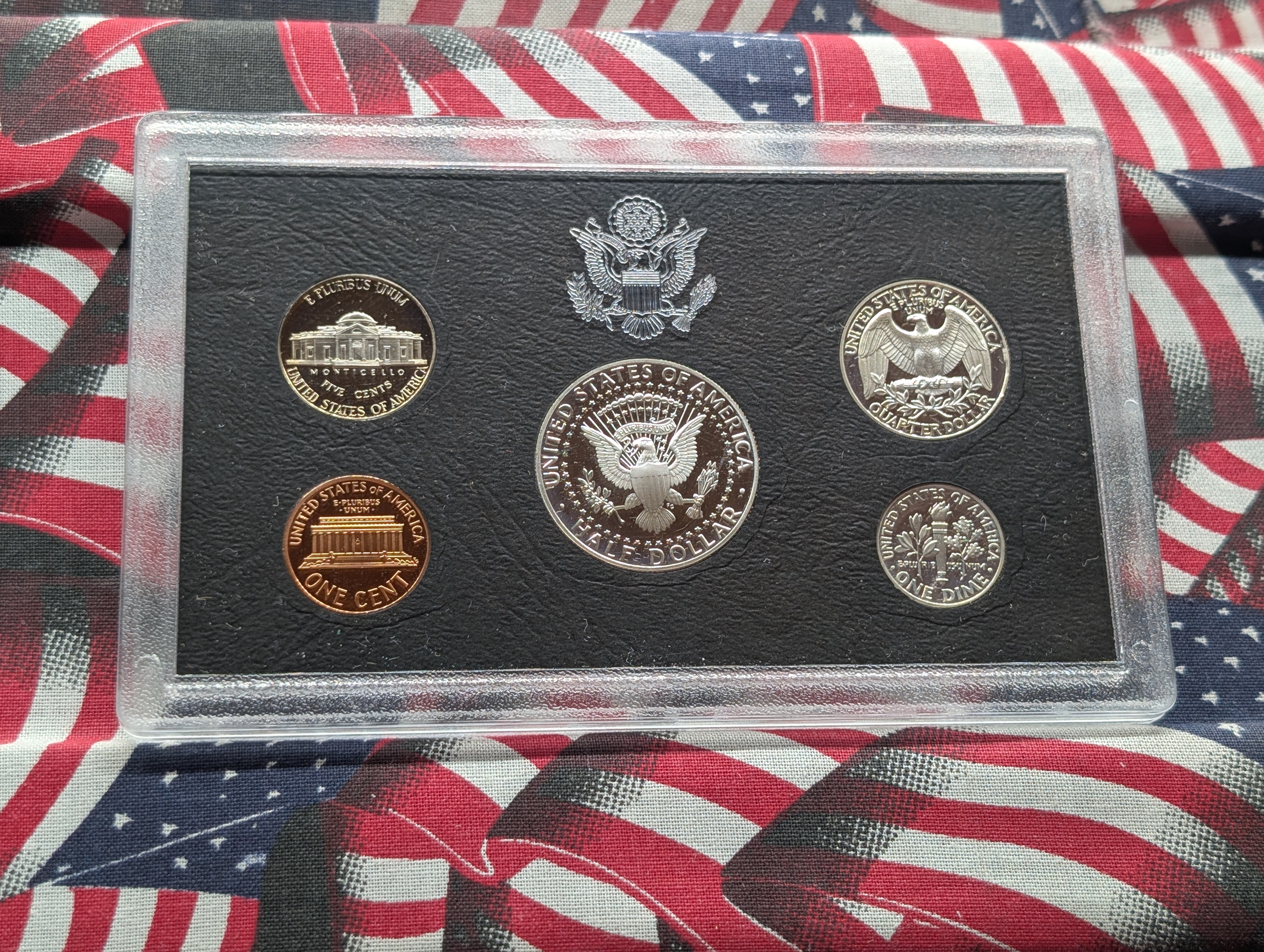 1994-S U.S. Mint Silver Proof Set In OGP With COA, Three 90% Silver Coins