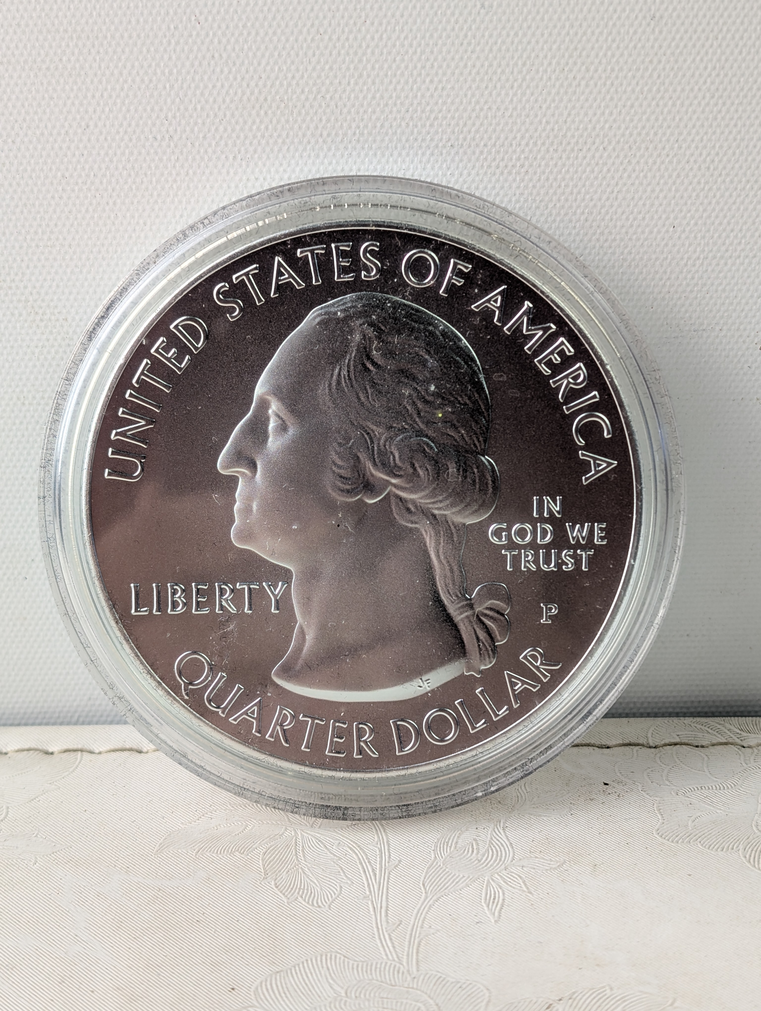 2012-P New Mexico, Chaco Culture National Park America The Beautiful Five Troy Ounces 99.9% Silver Uncirculated Coin In OGP - No COA