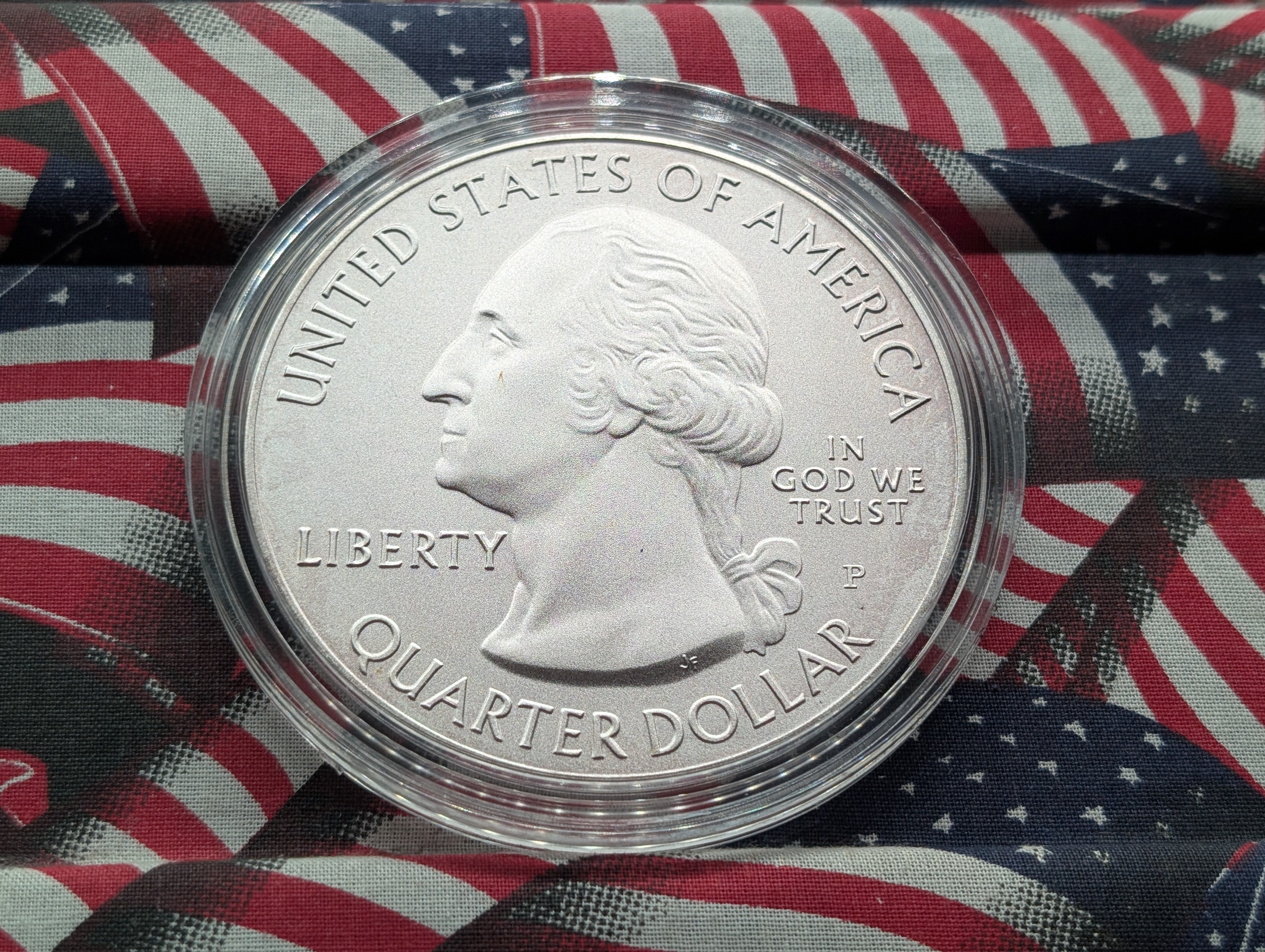 2016-P West Virginia, Harpers Ferry National Historical Park America The Beautiful Five Troy Ounces 99.9% Silver Uncirculated Coin In OGP Wi
