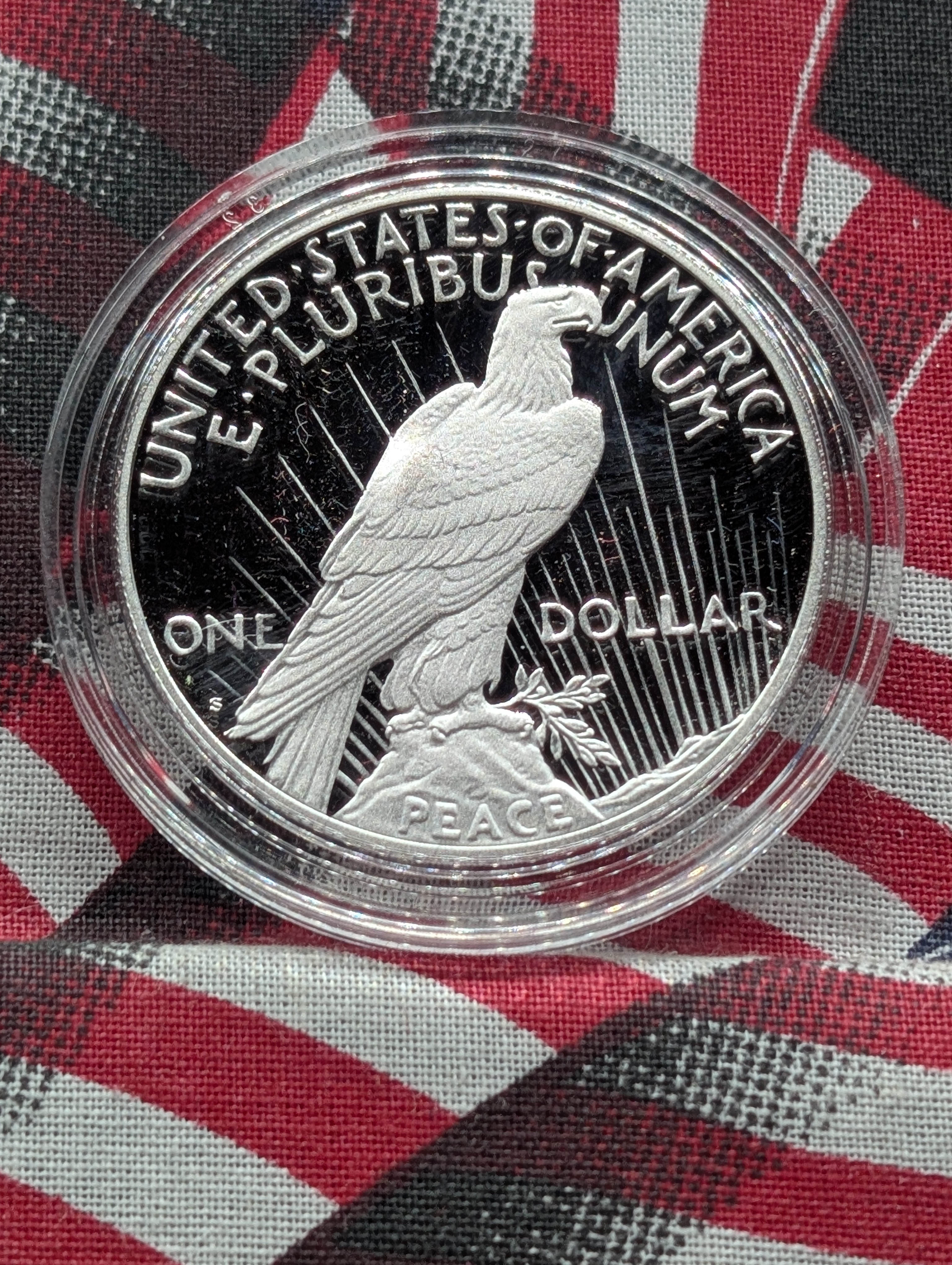 2023-S Proof Peace Dollar In OGP With COA, 99.9% Silver, 0.859 Troy Ounce