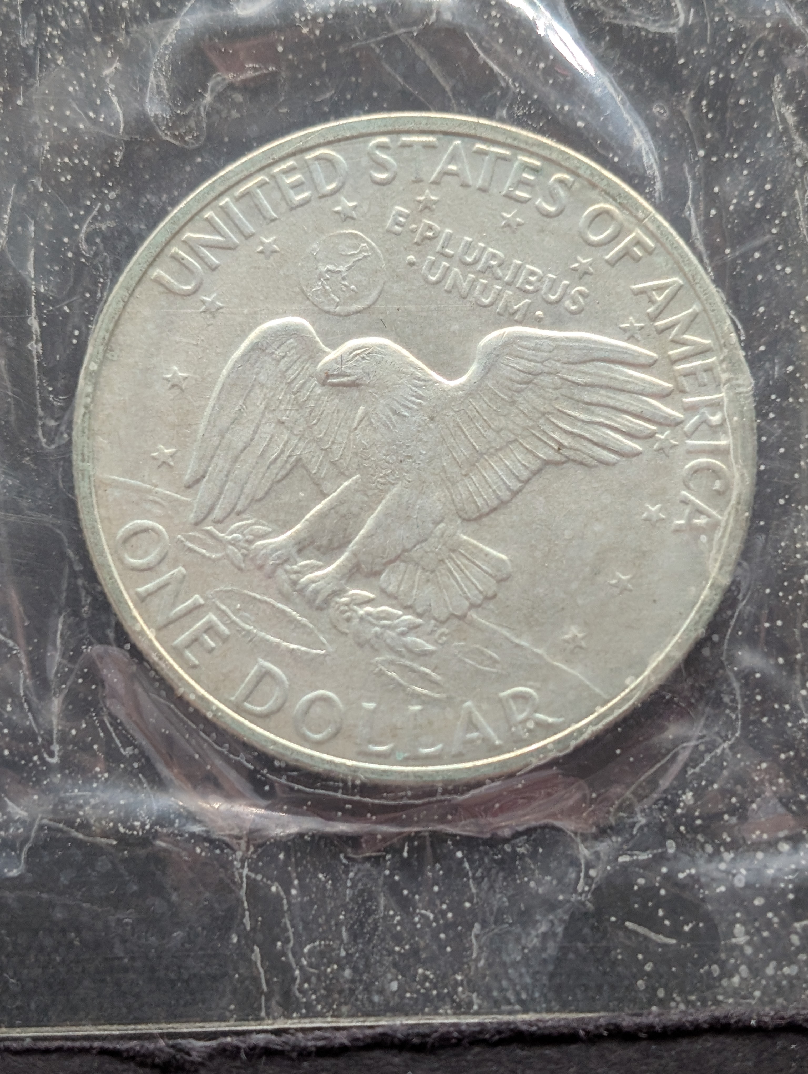 1971-S Eisenhower Uncirculated 40% Silver Dollar In OGP