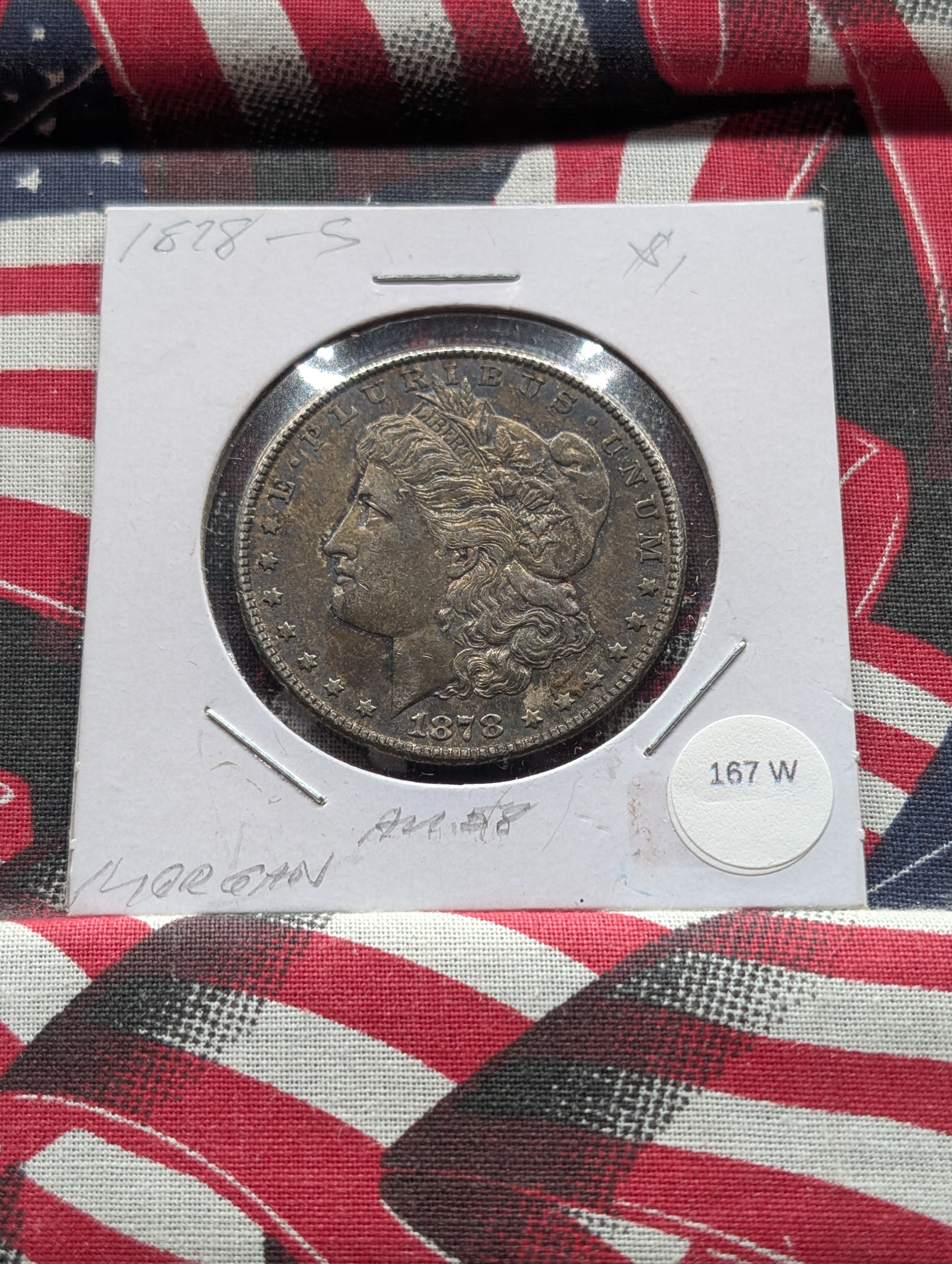 1878-S Morgan Silver Dollar