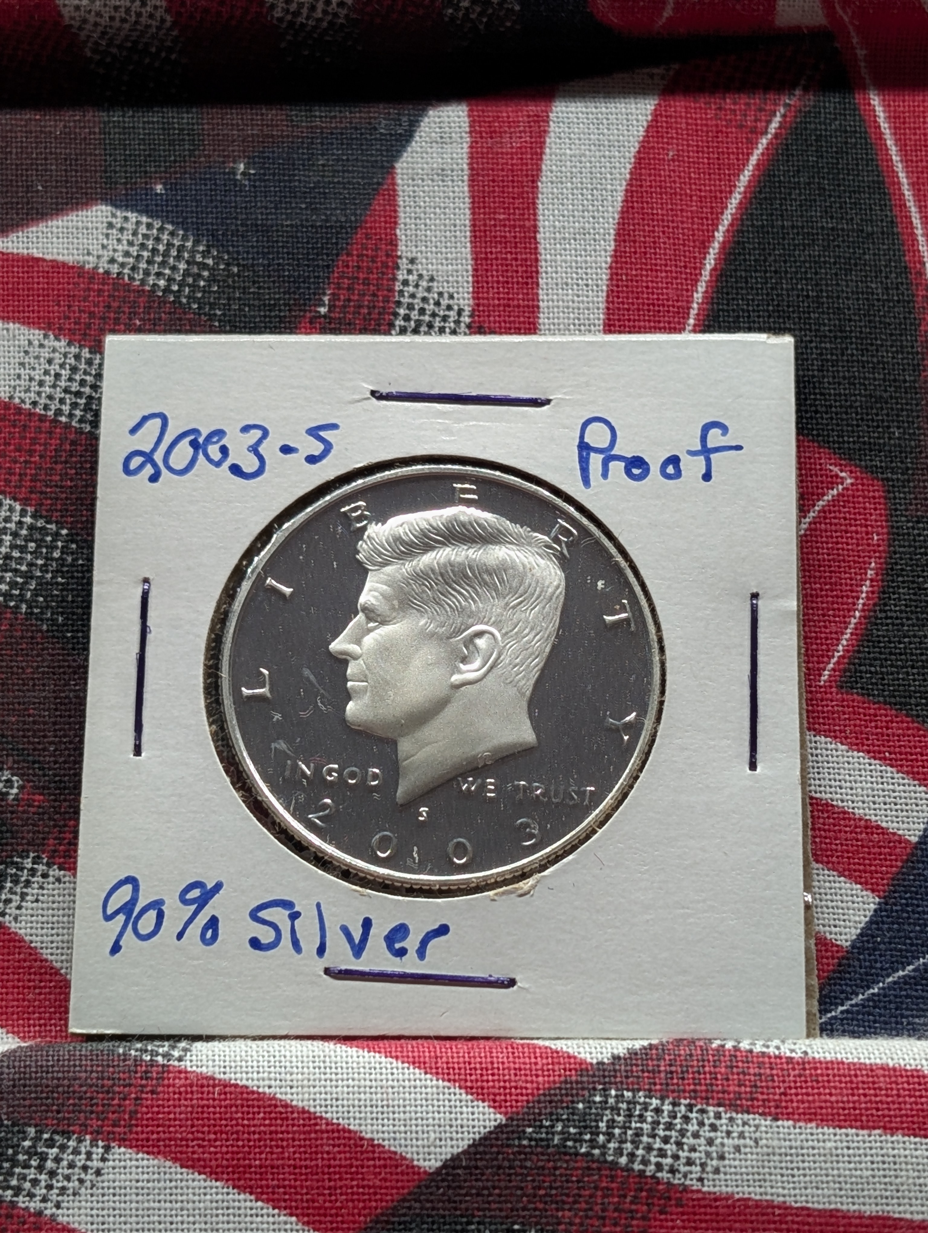 2003-S Kennedy Half Dollar, Proof 90% Silver