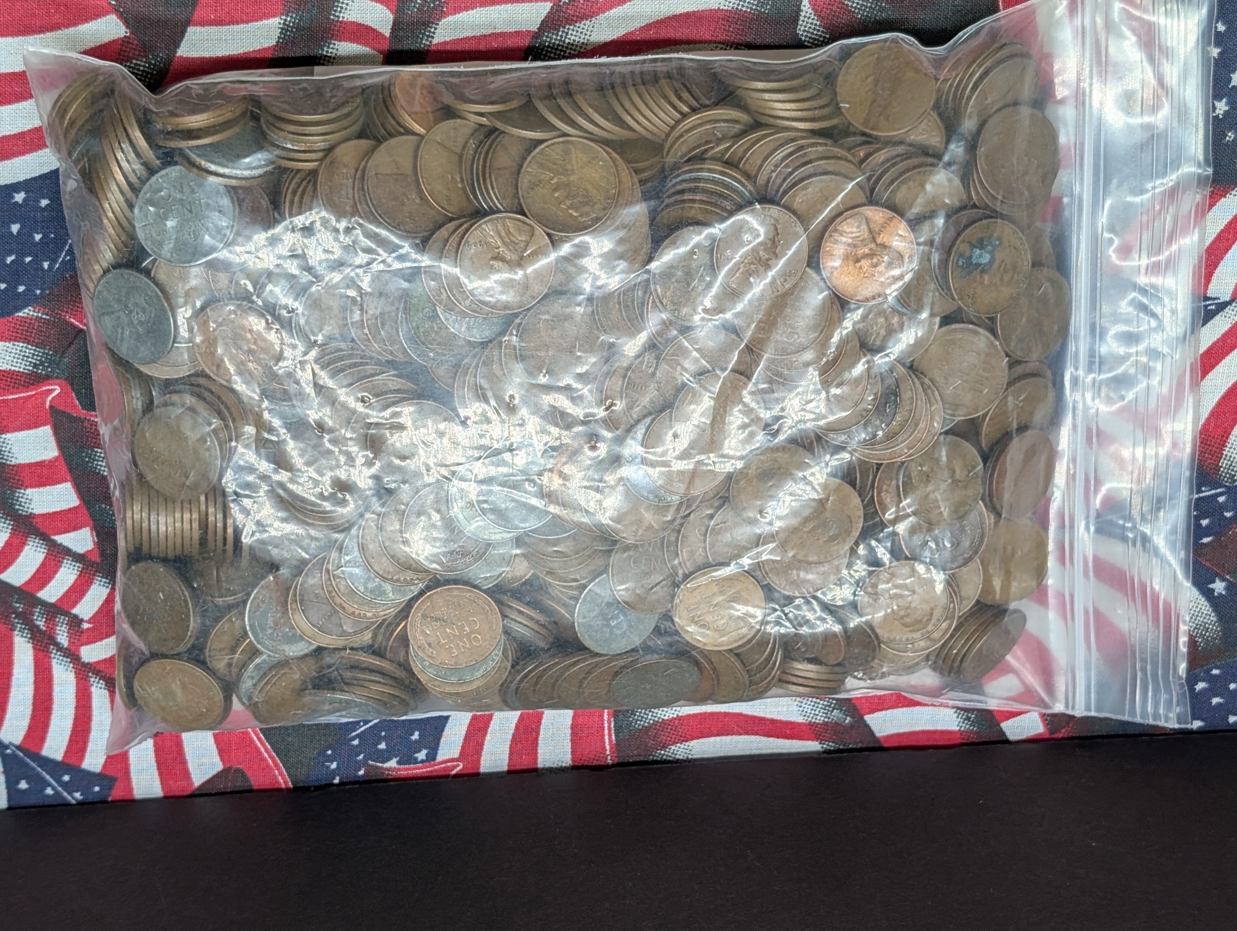 1,000 Unresearched Assorted Date Lincoln Wheat Cents