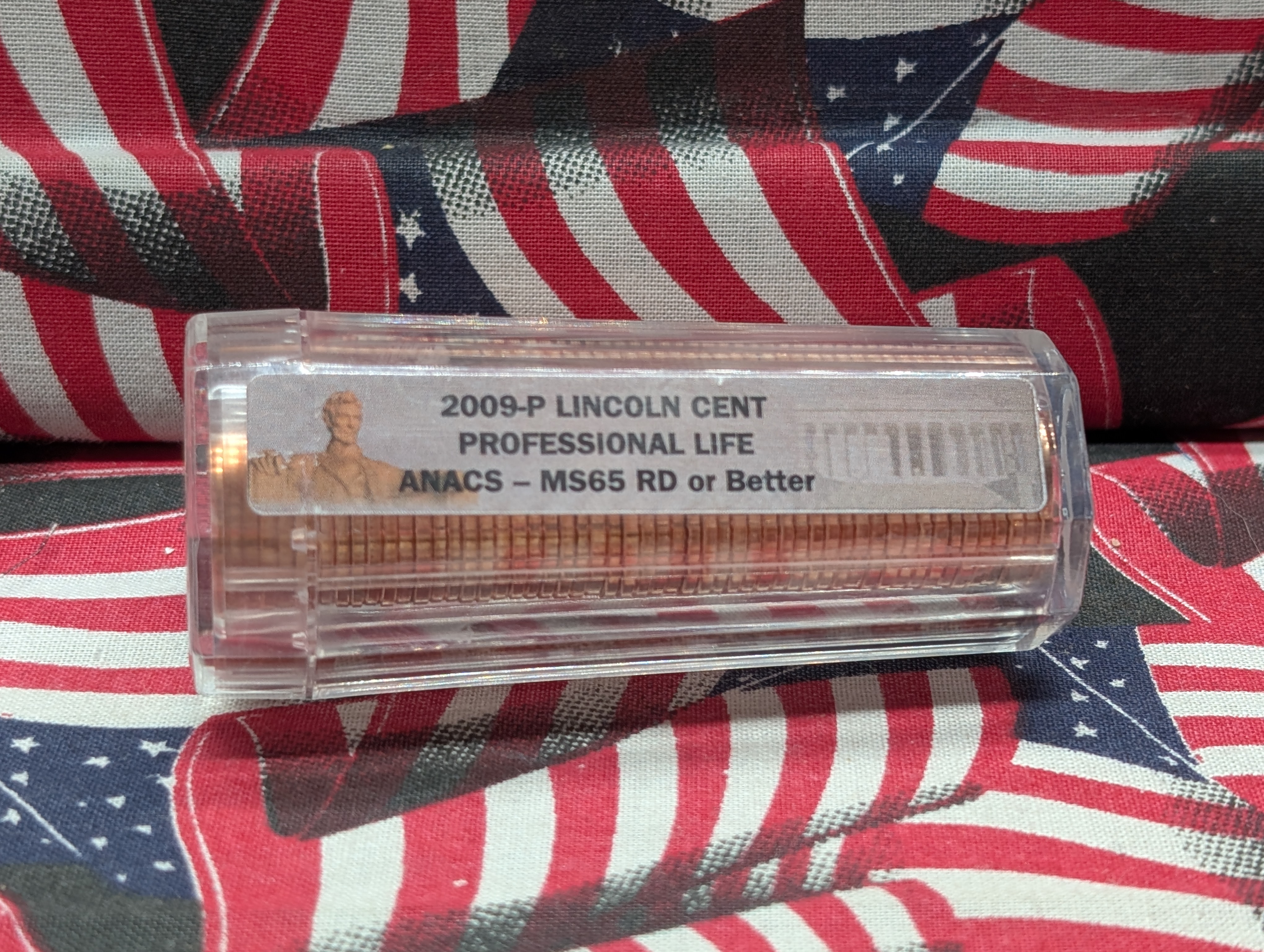 (50) 2009-P Lincoln Professional Life Cents, ANACS MS65 RD Or Better