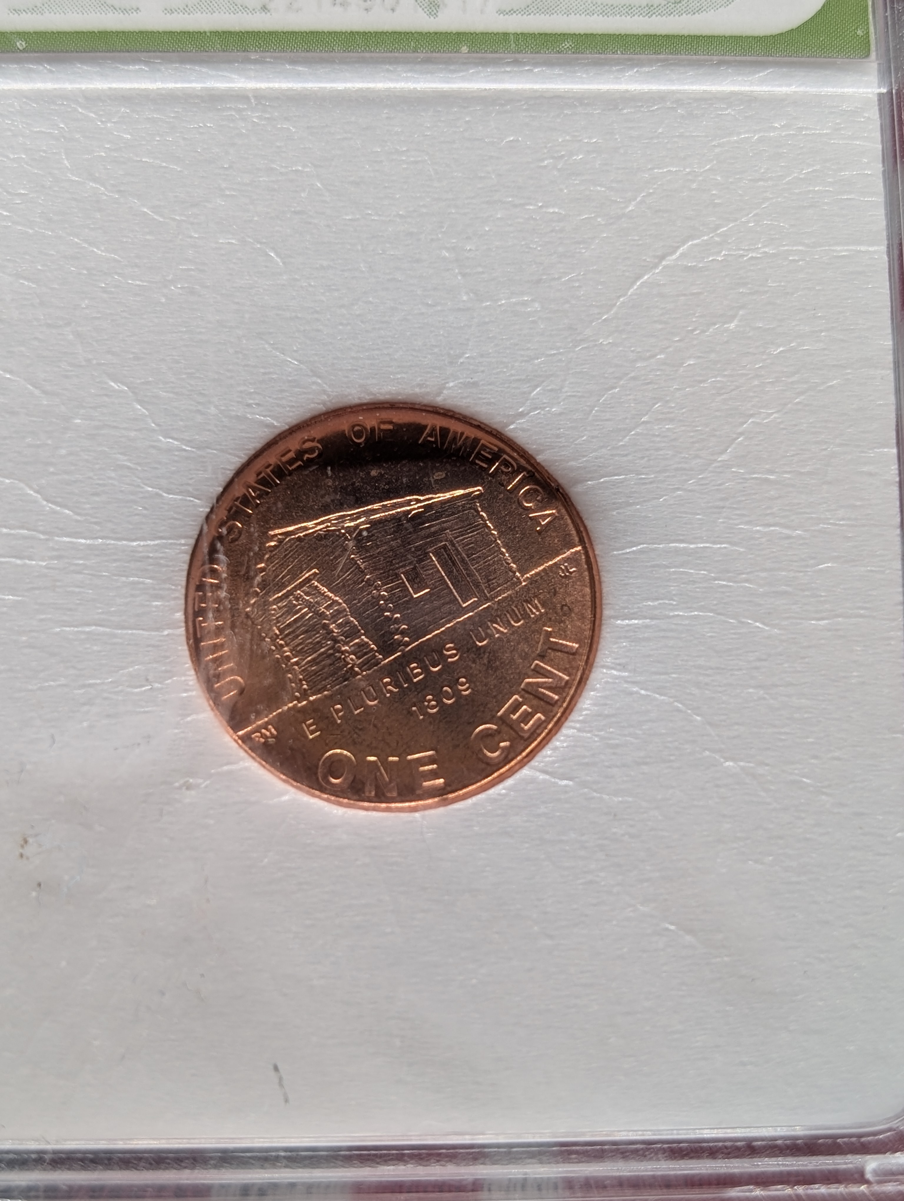 1968-P Brilliant UNC, 1969-S PR70, 1971-S Full Red MS70, 1980-D Brilliant UNC, & 2009-D Log Cabin, MS70 RED Lincoln Memorial Cents, All Slab