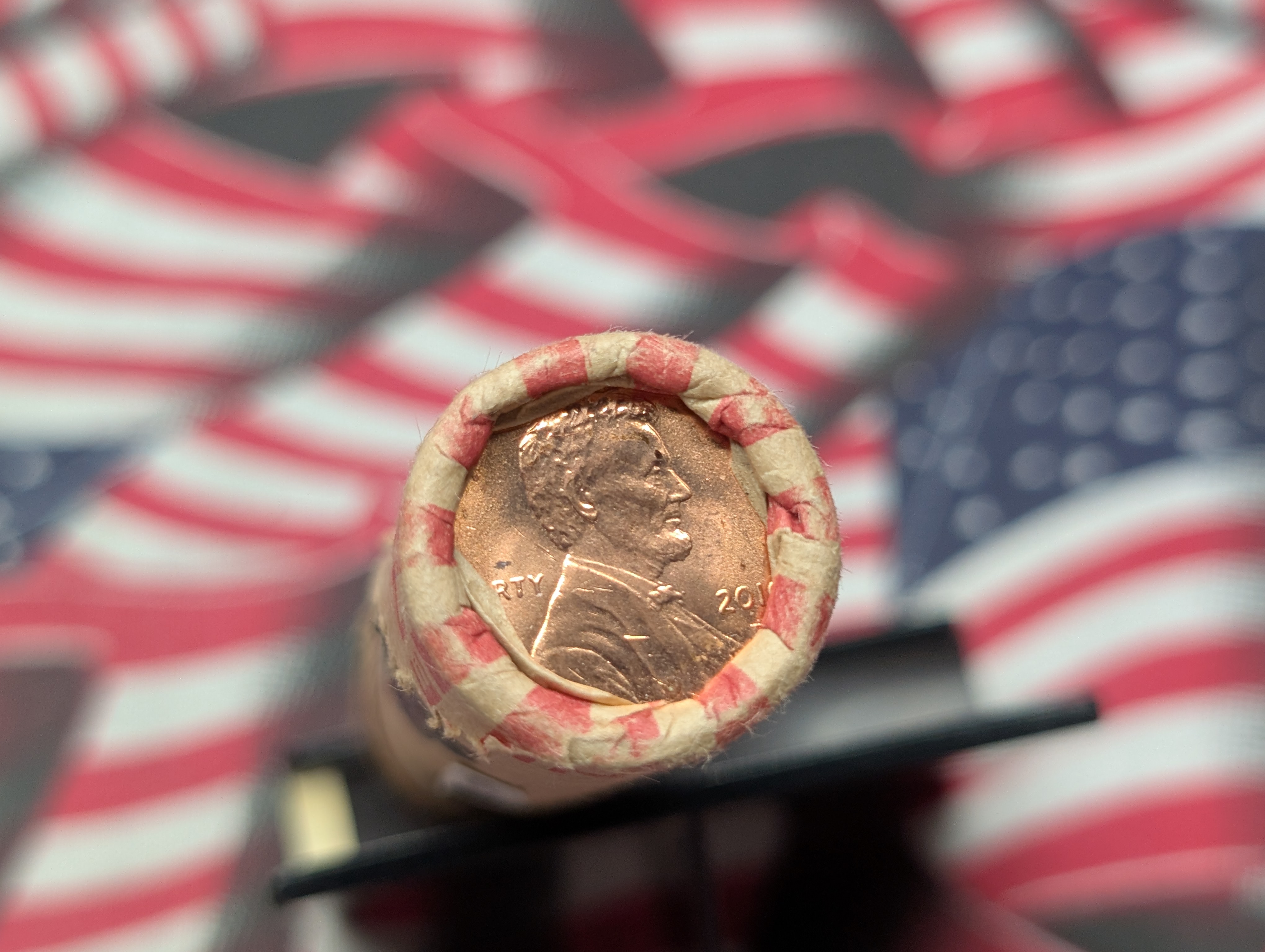 2010-D Unopened Paper Wrapped Roll of Lincoln Shield Cents, UNC