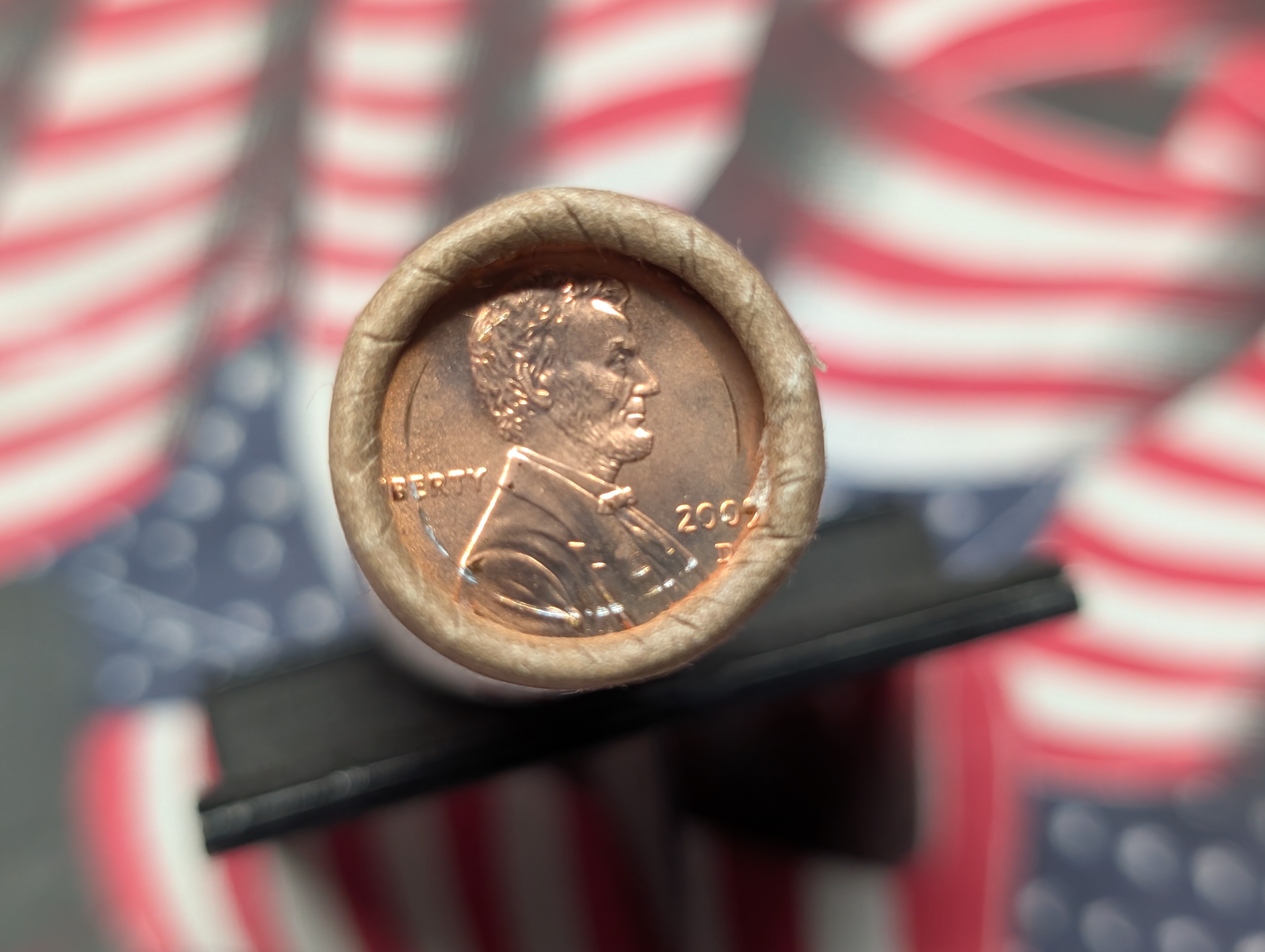 2009-D Unopened Paper Wrapped Roll of Lincoln Formative Years Cents