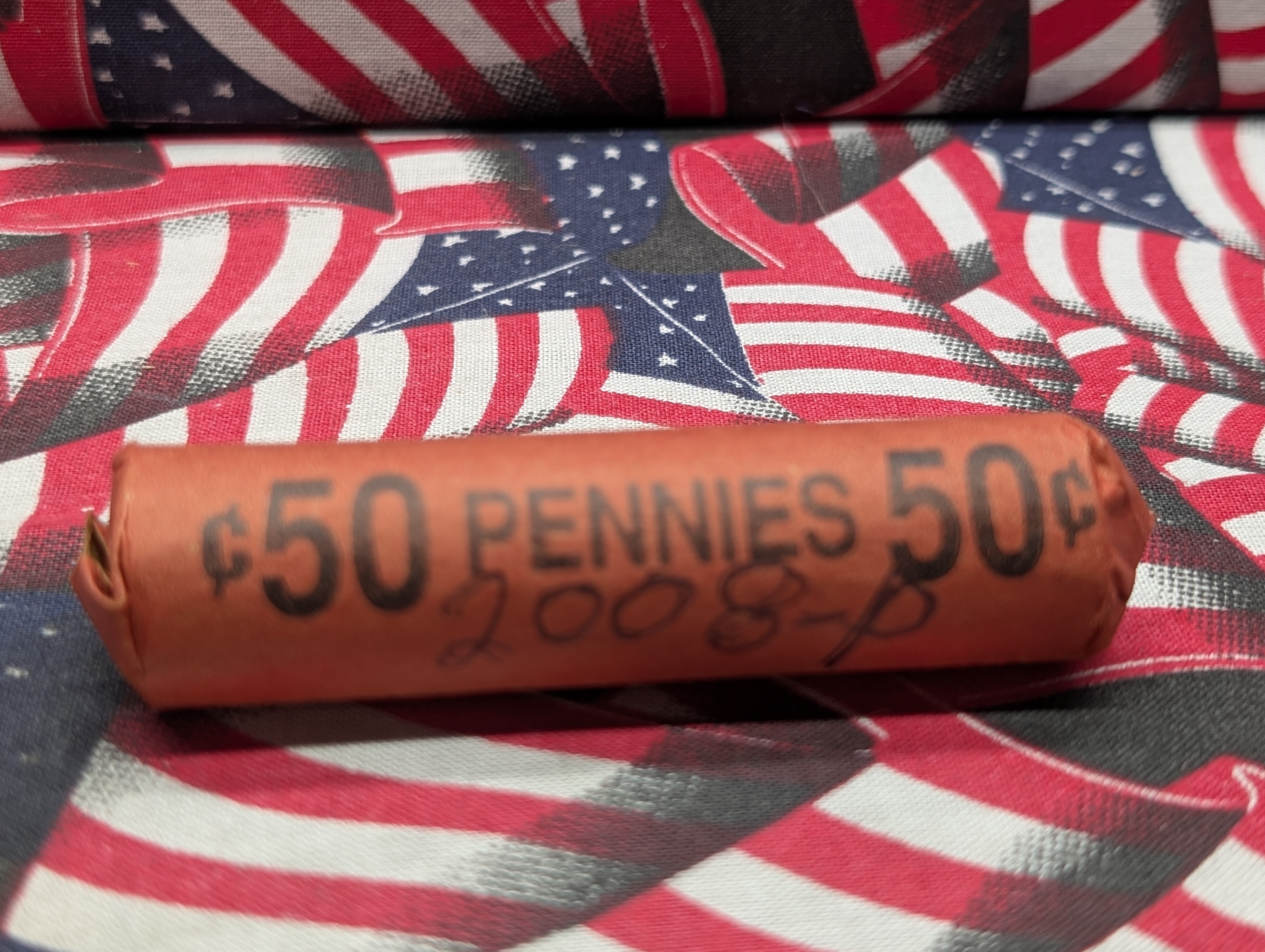 2005-P, 2006-P, 2007-P, & 2008-P Rolls of Lincoln Memorial Cents