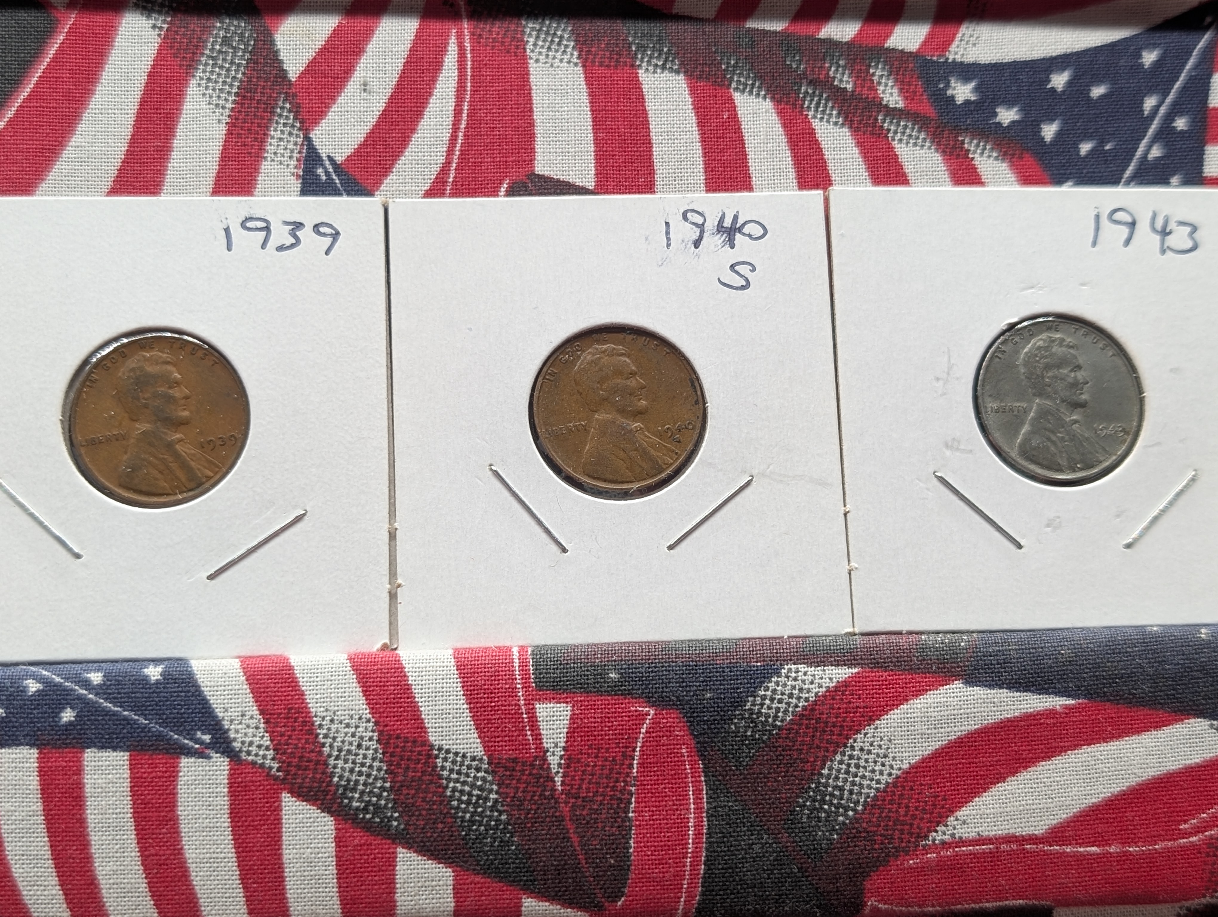 (12) Assorted Date Lincoln Wheat Cents W/ 1943 Steel Cents