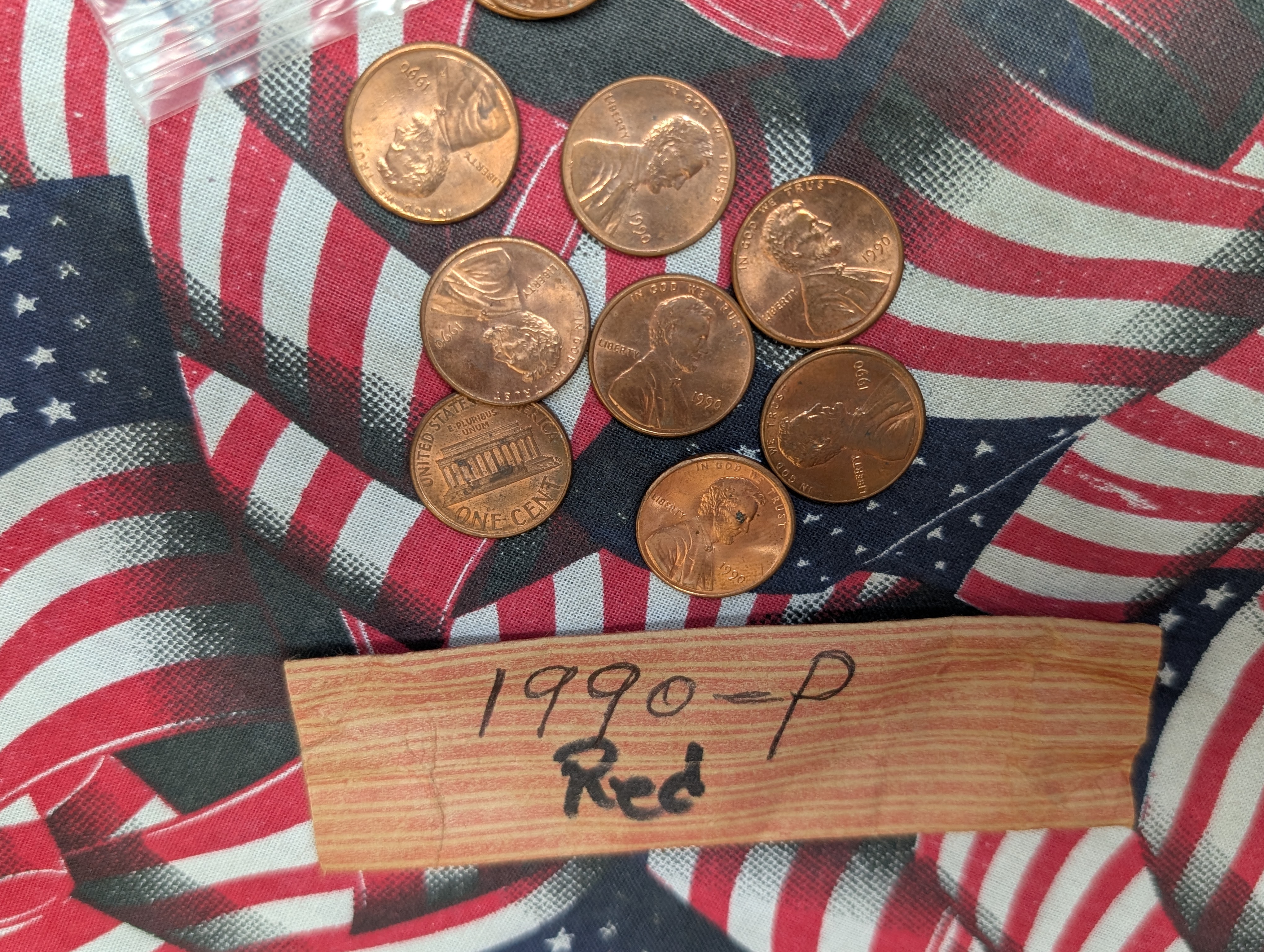 (350) 1988-P, 1990-P, 1998-D, 2000-P, 2006-P, 2007-P, & 2008-P Lincoln Memorial Cents - (50) of Each Date
