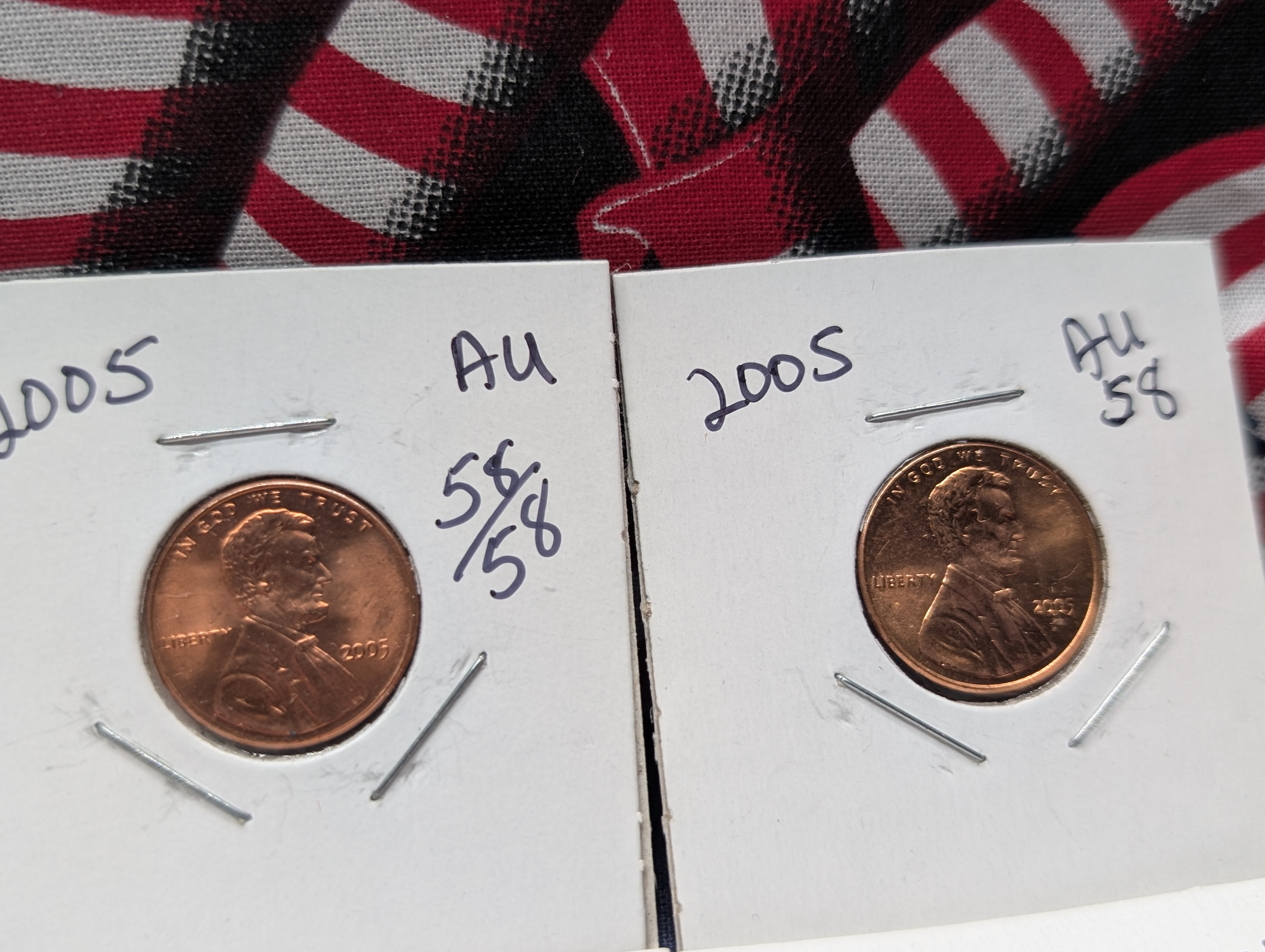 (26) 2005-P, (2) 2005-D, & (1) 2008-D Lincoln Memorial Cents