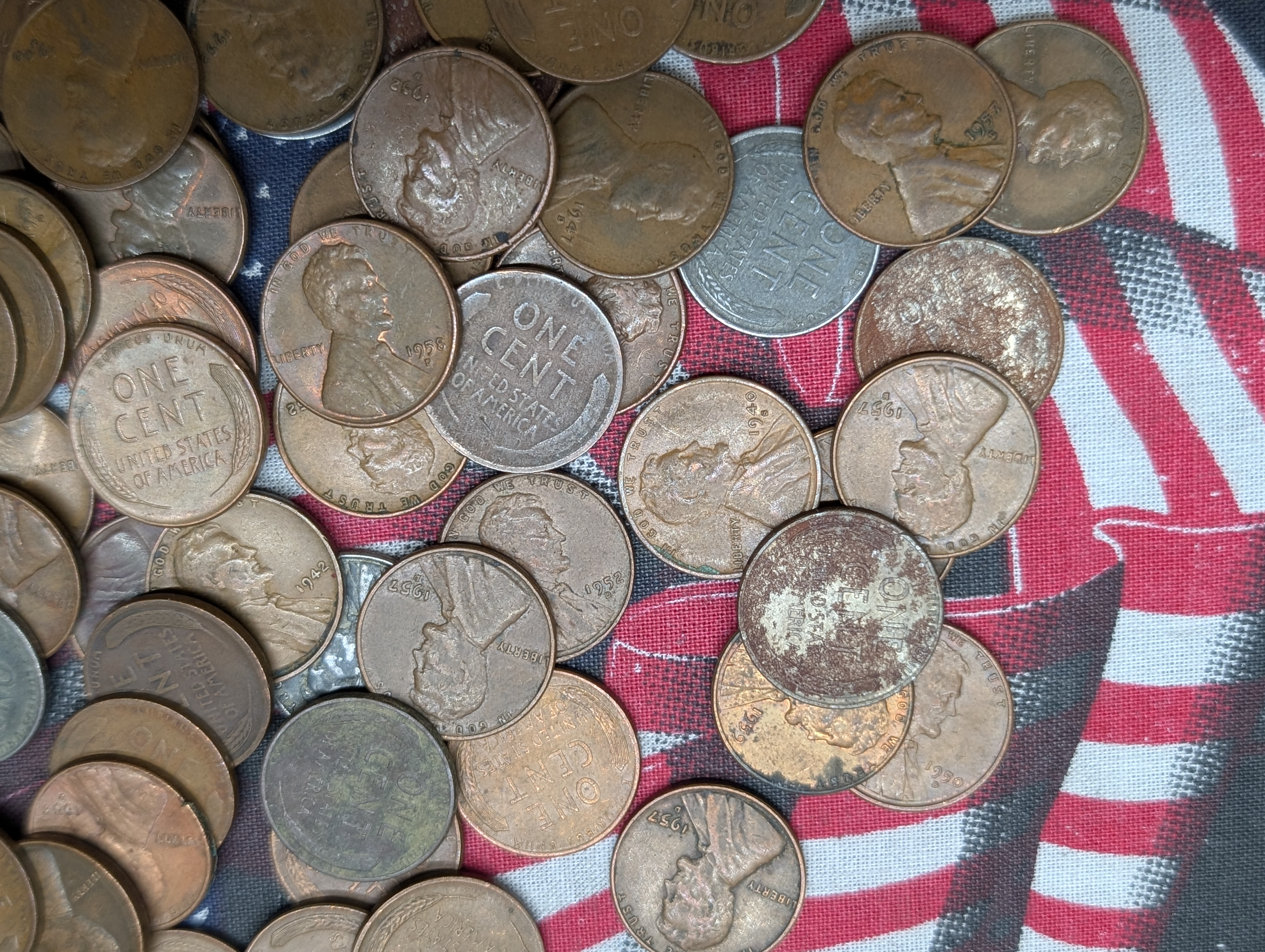 1,000 Unresearched Assorted Date Lincoln Wheat Cents