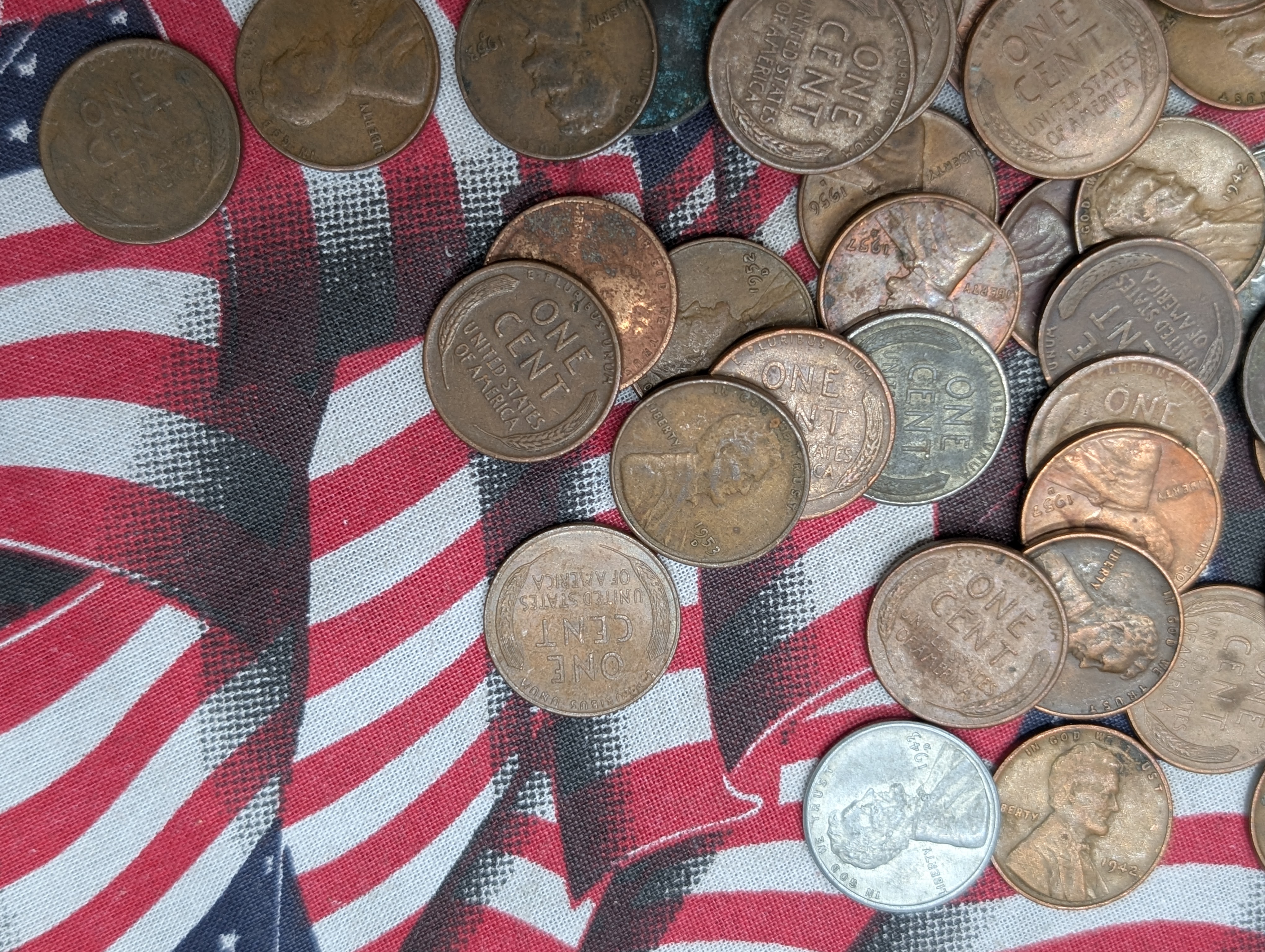 1,000 Unresearched Assorted Date Lincoln Wheat Cents