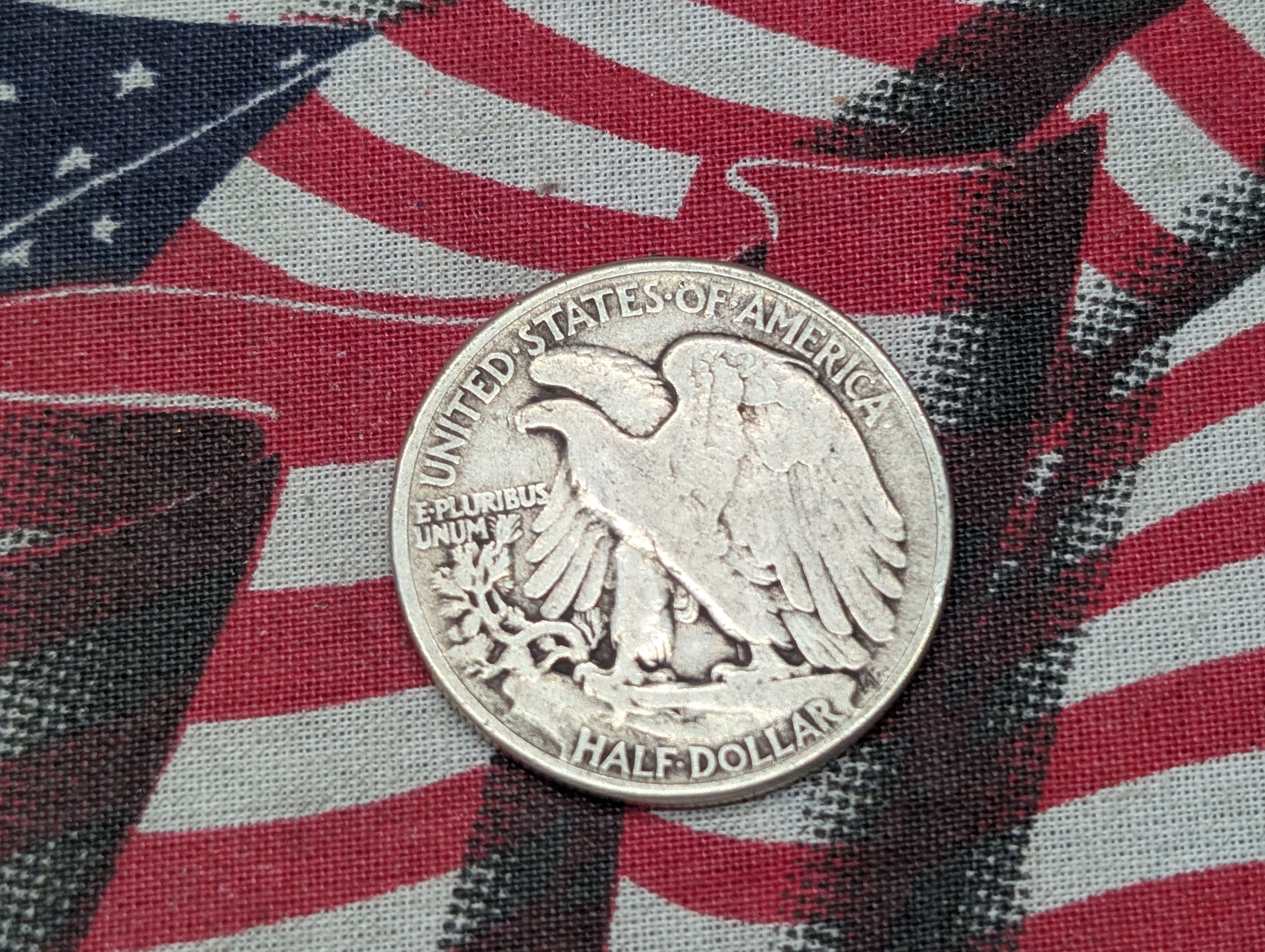 1945-P Walking Liberty Half Dollar, 90% Silver