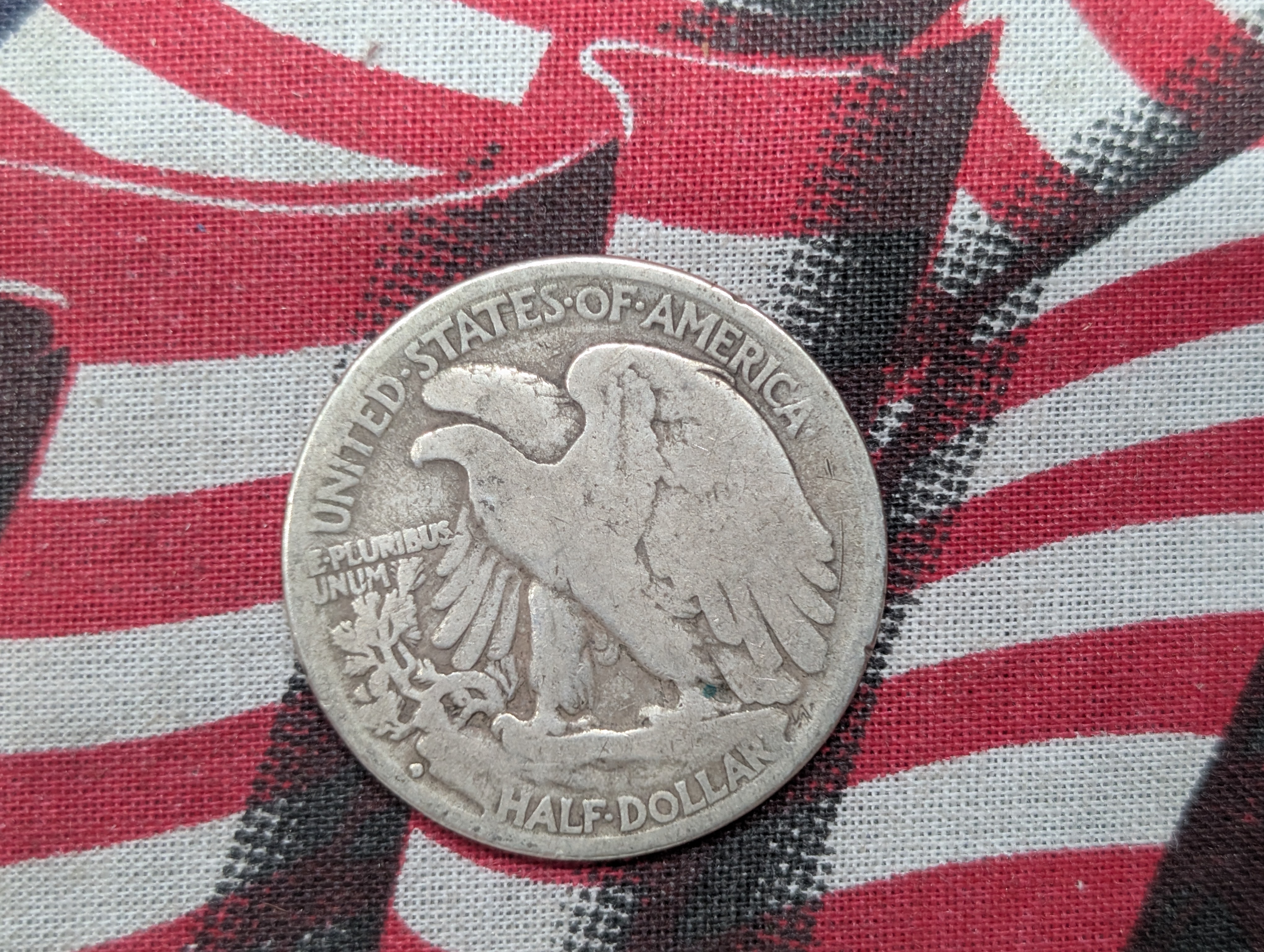 1935-D Walking Liberty Half Dollar, 90% Silver