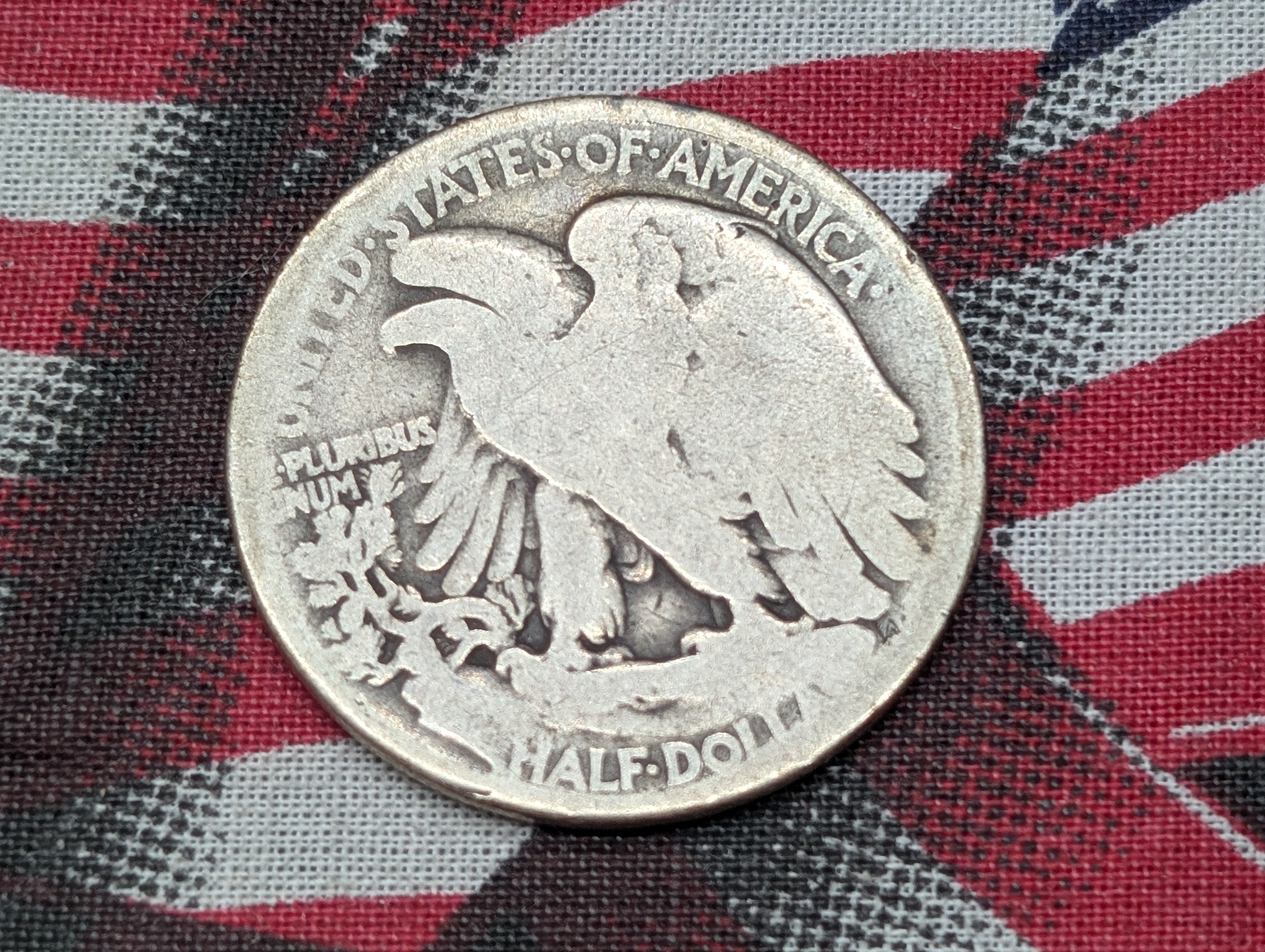 1919-P Walking Liberty Half Dollar, 90% Silver