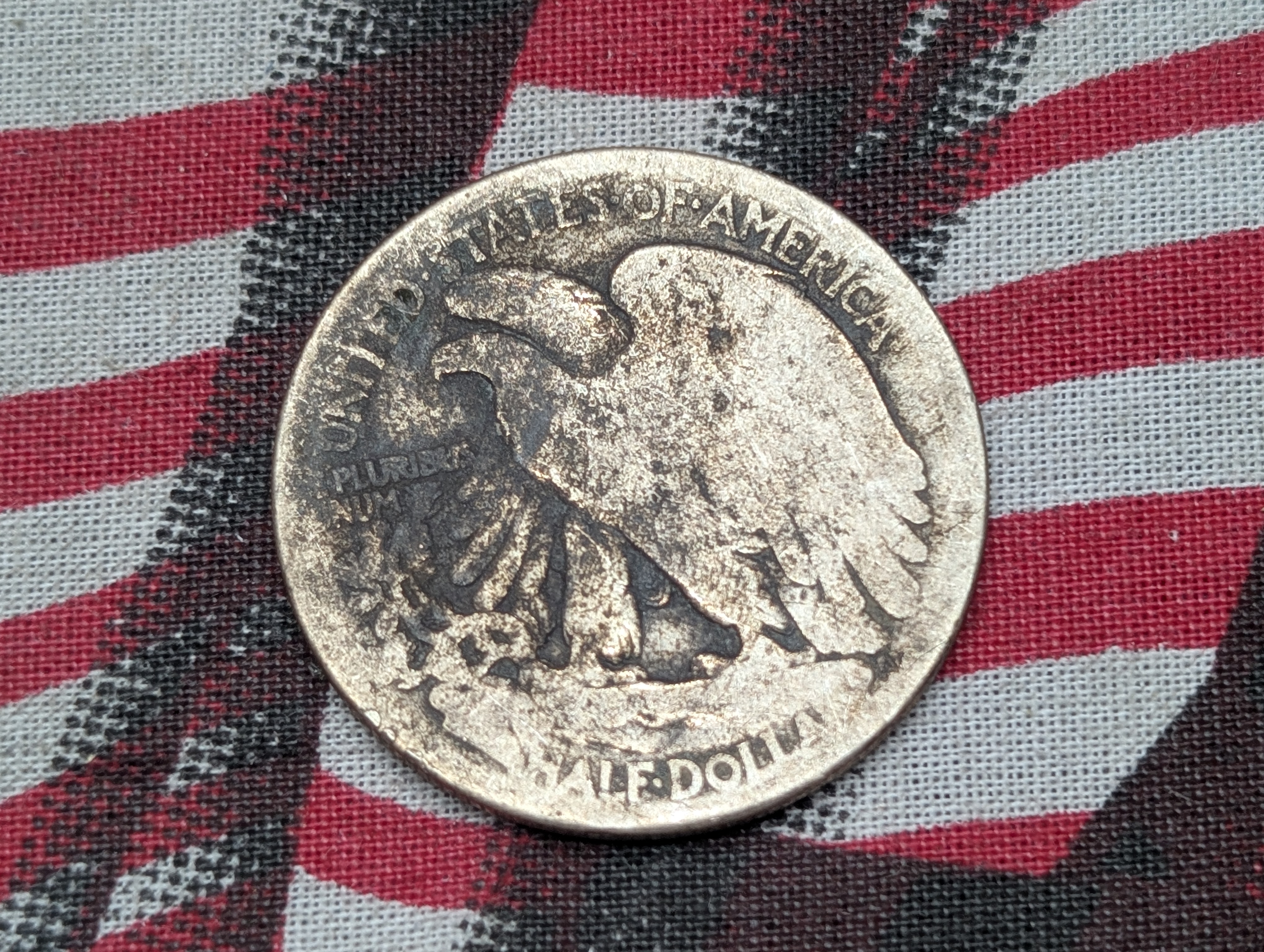 1917-P Walking Liberty Half Dollar, 90% Silver