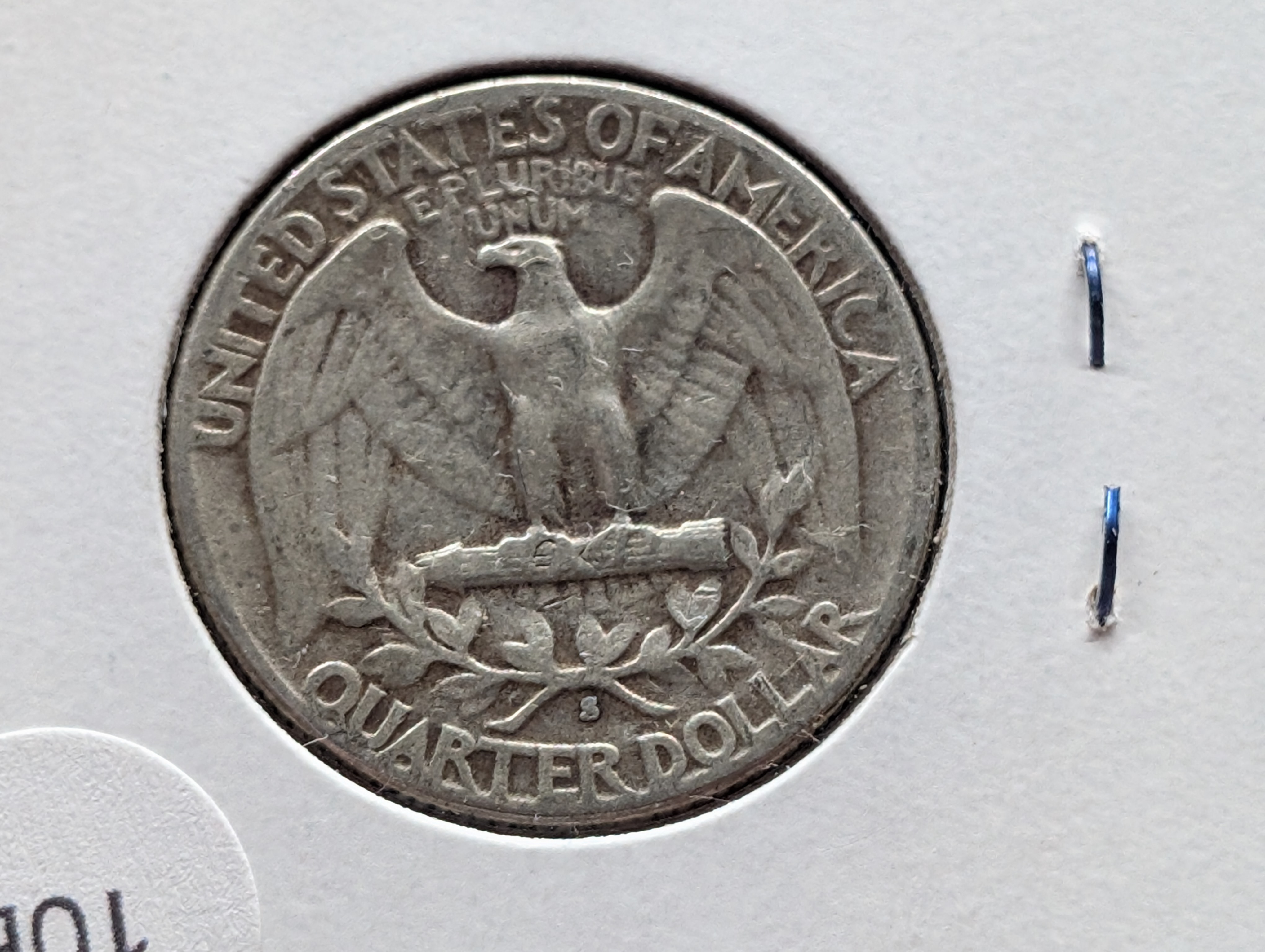 1953-S Washington Quarter, 90% Silver