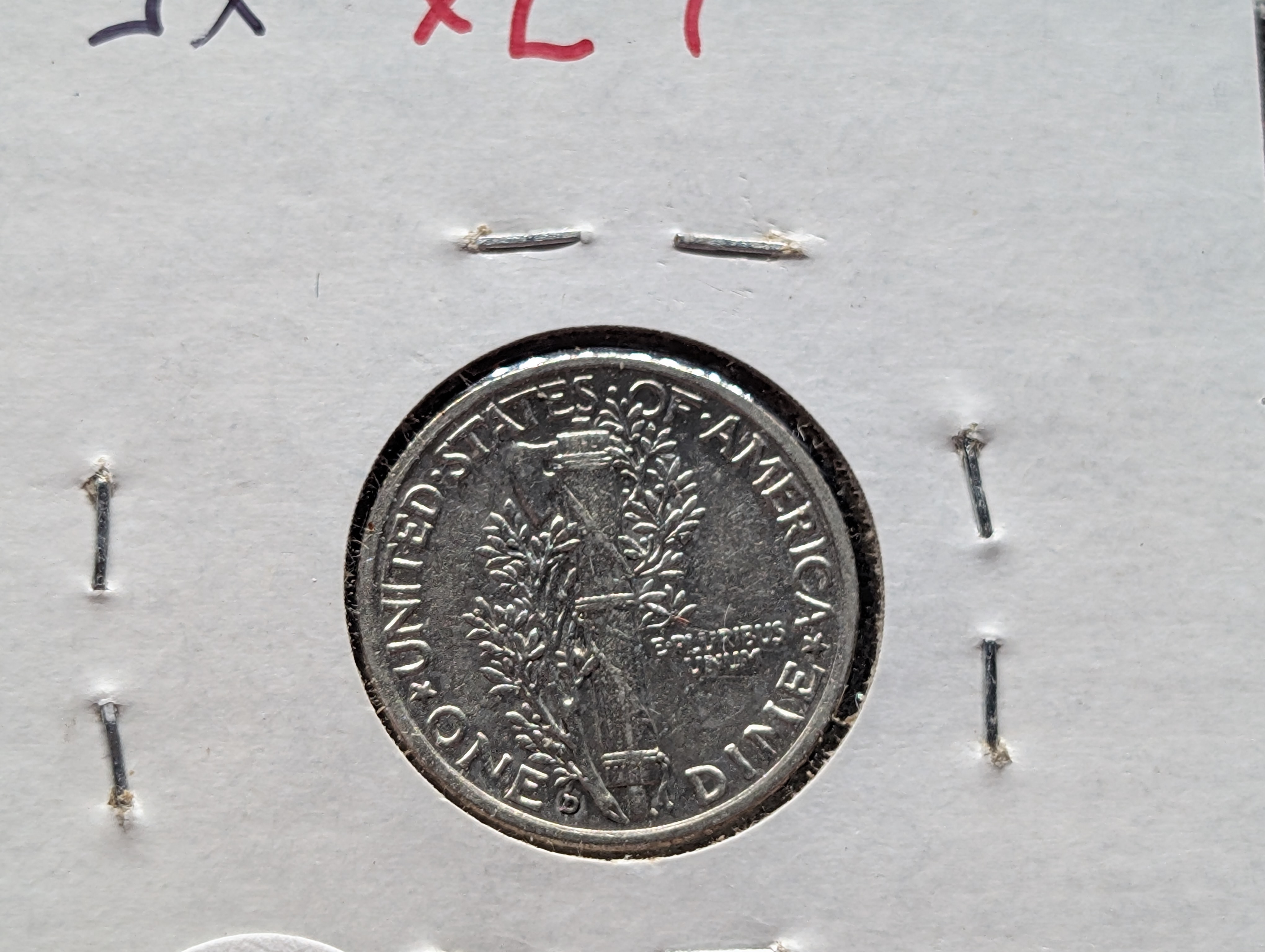 1941-D Mercury Dime, 90% Silver