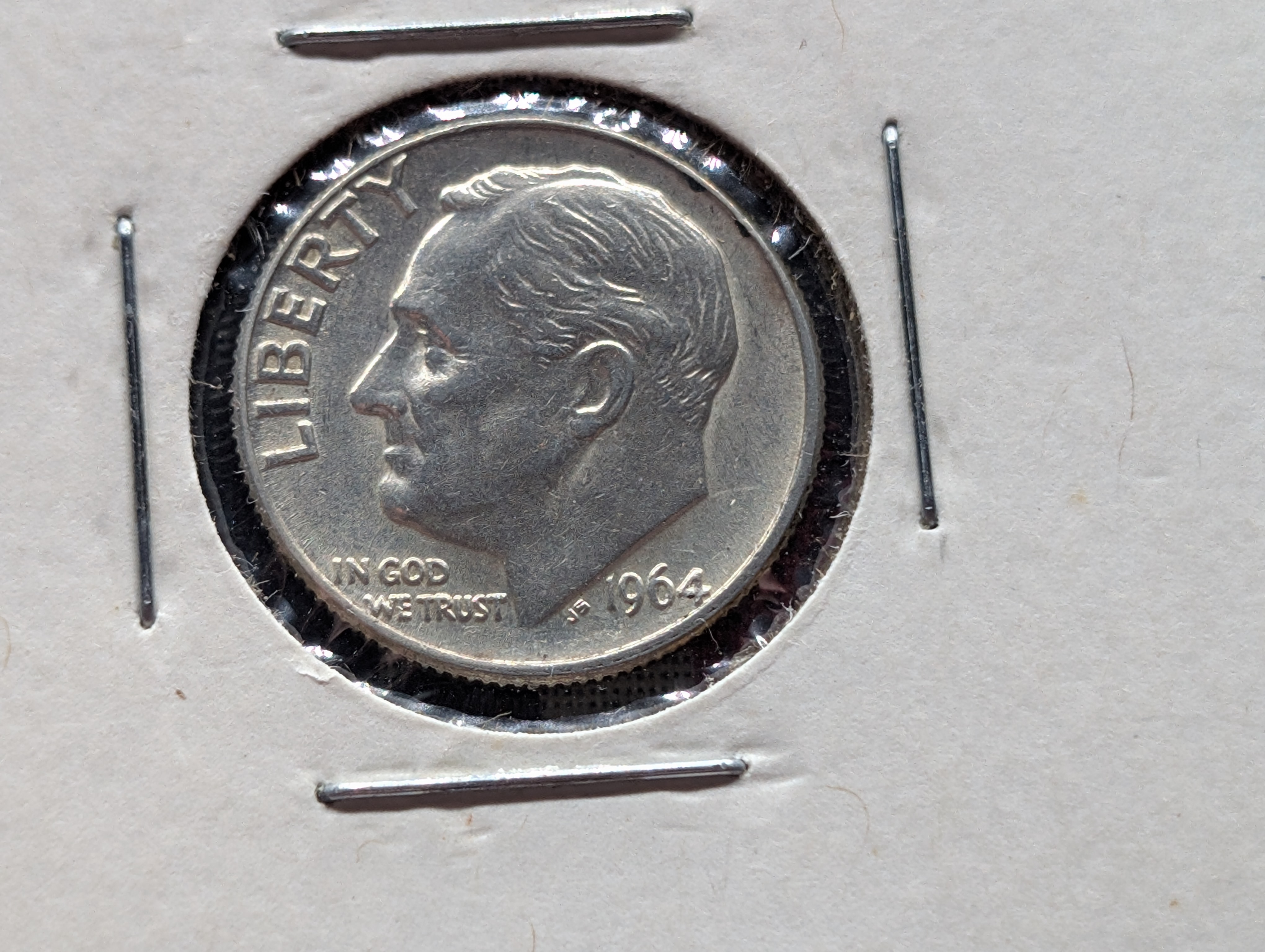 1964-D Roosevelt Dime, 90% Silver