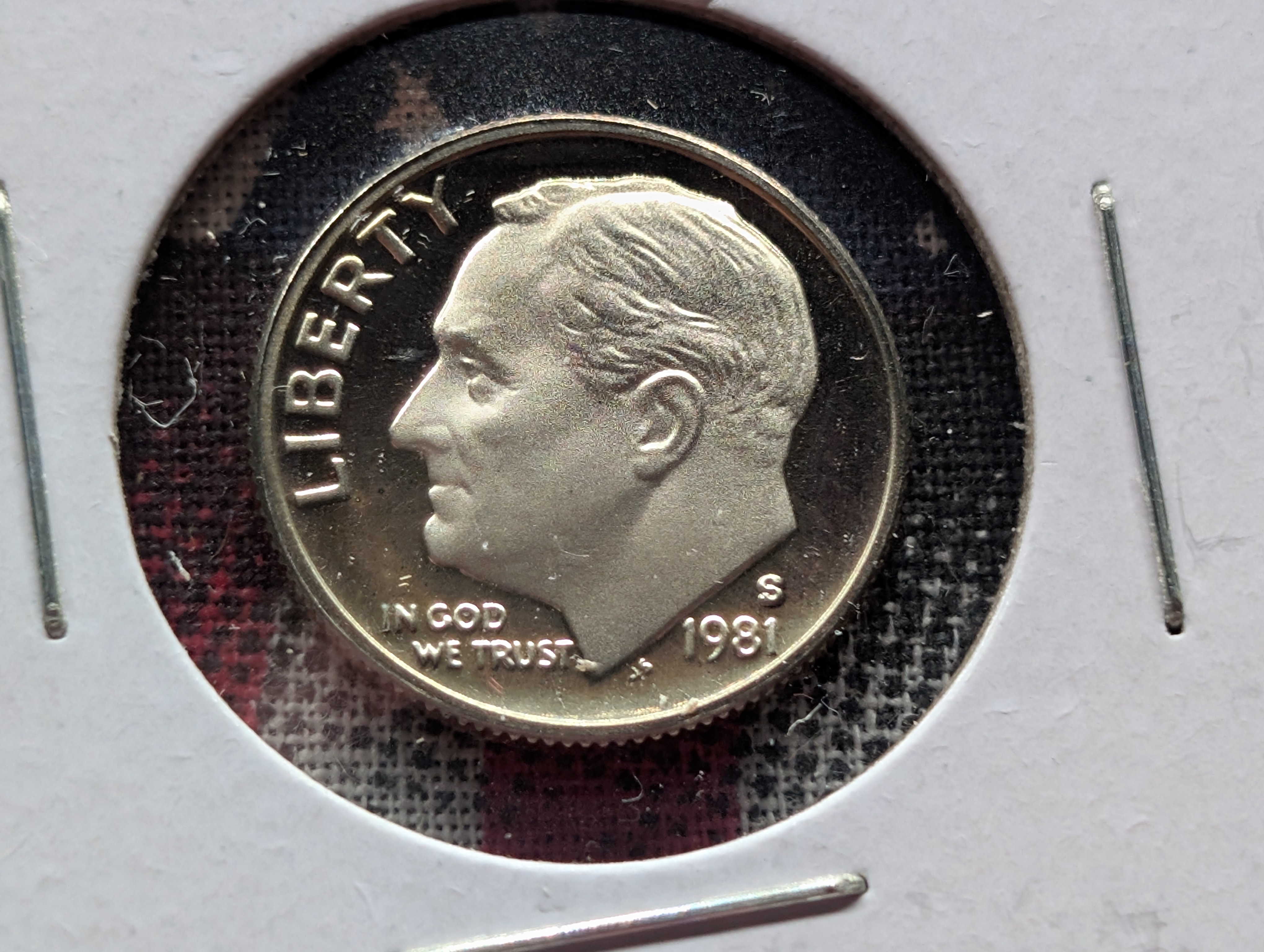 1981-S Roosevelt Dime, DC Proof